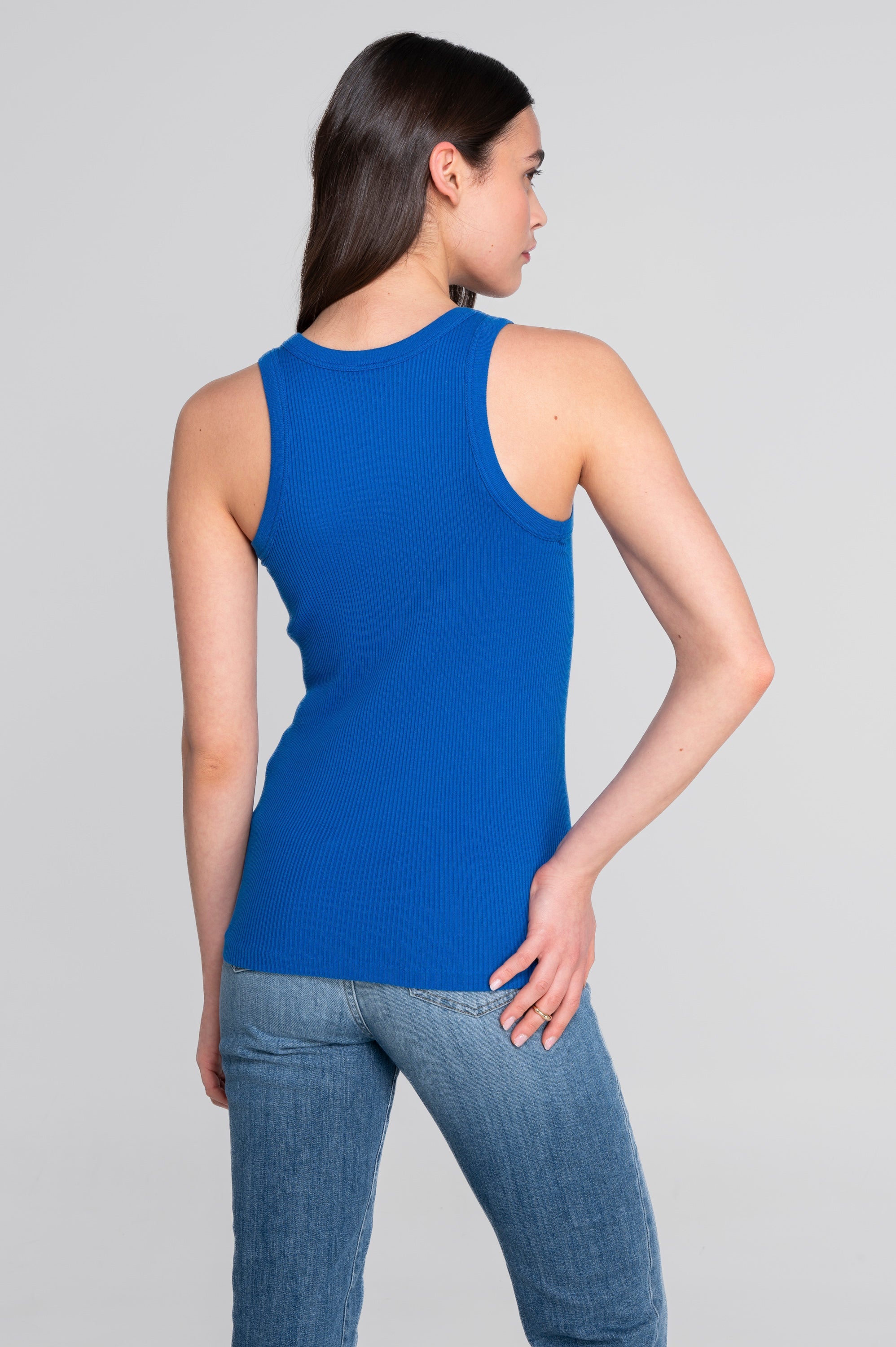 Cotton halterneck top 7165