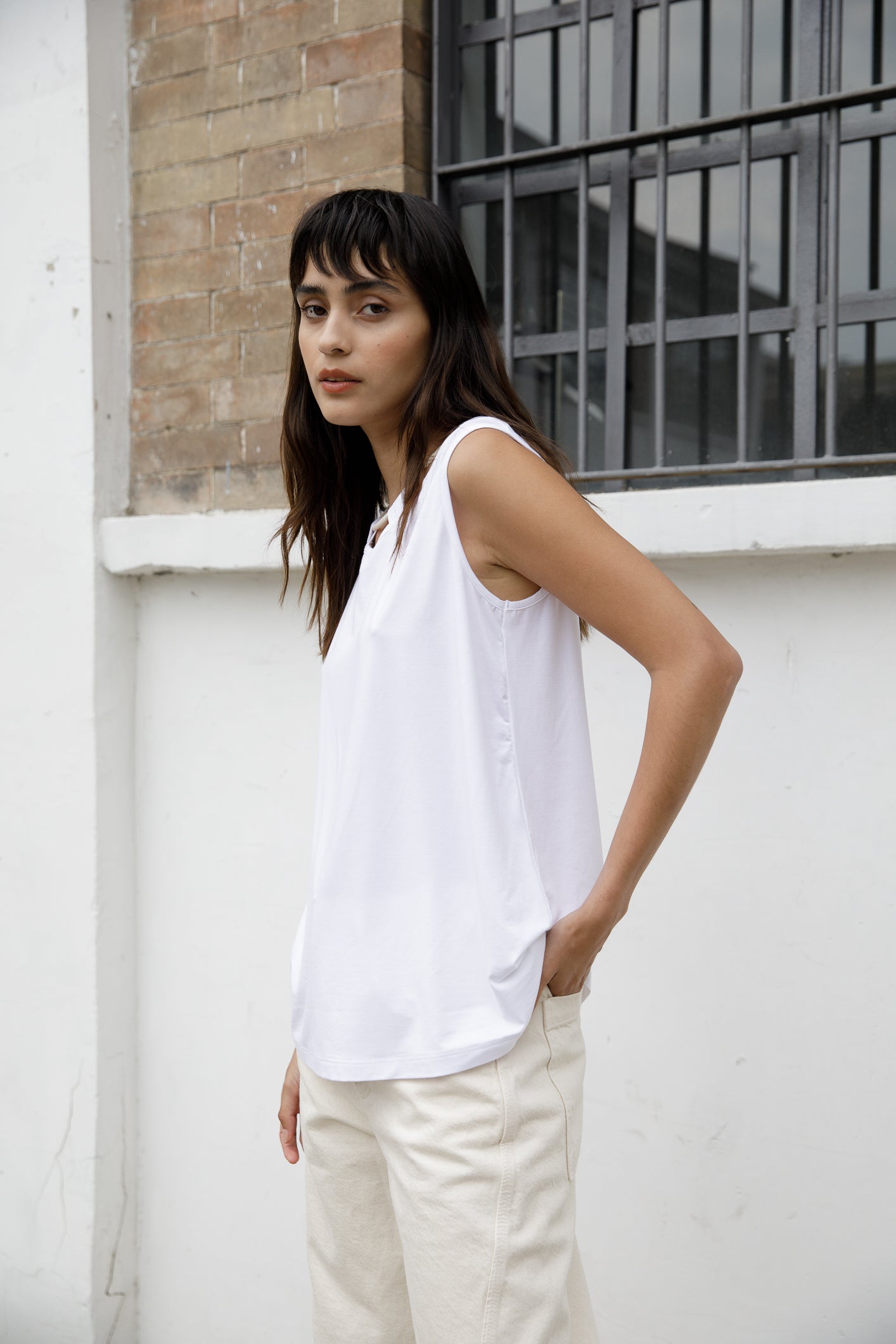 Women's top in modal with elastane 1406