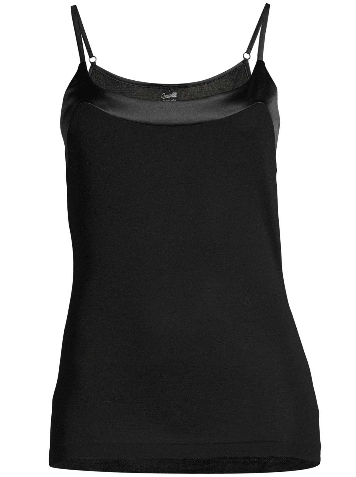 Filoscozia Spaghetti Top with Satin Edging 16124 - Oscalito