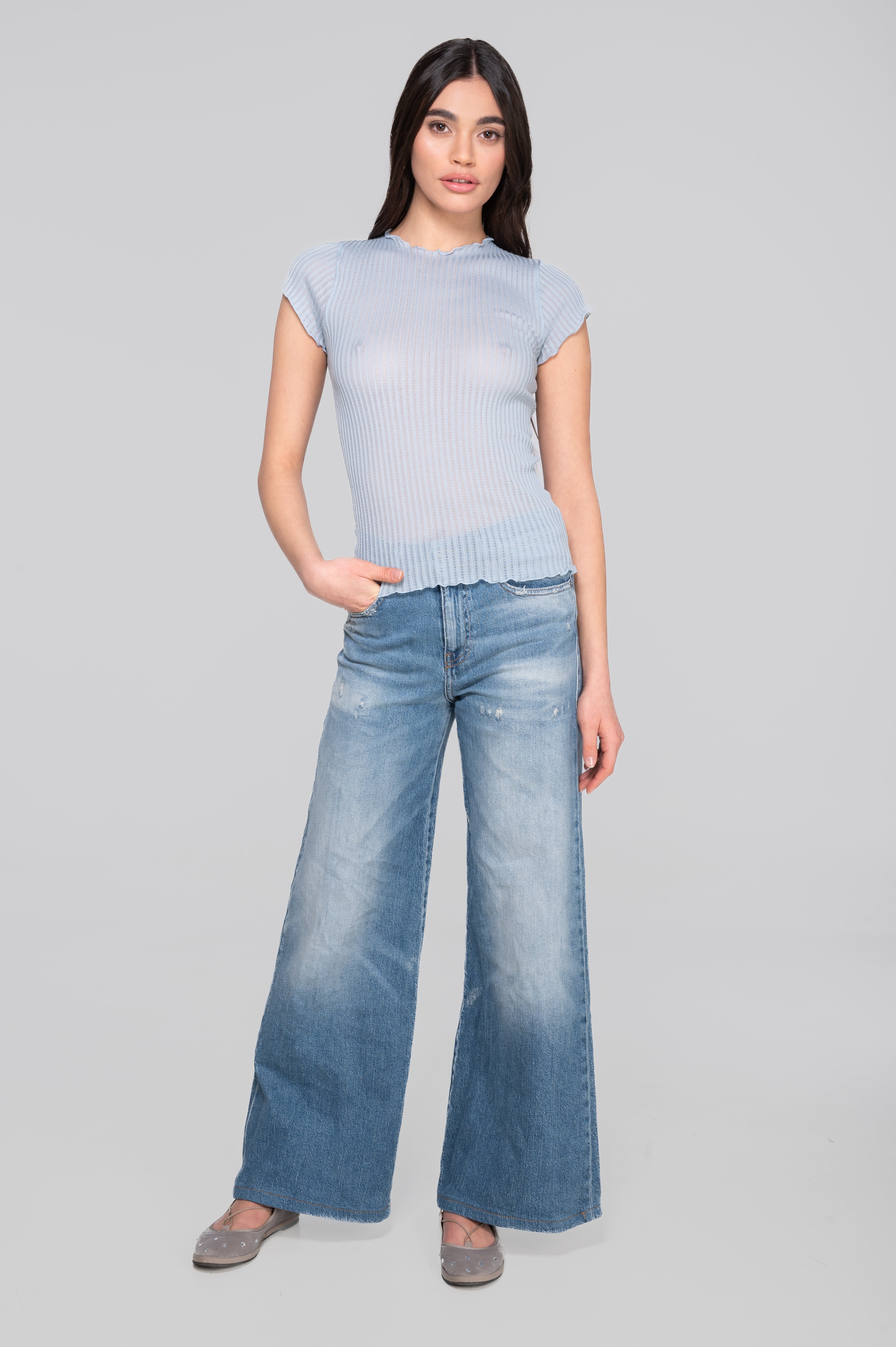 Short sleeves top Filoscozia 3117