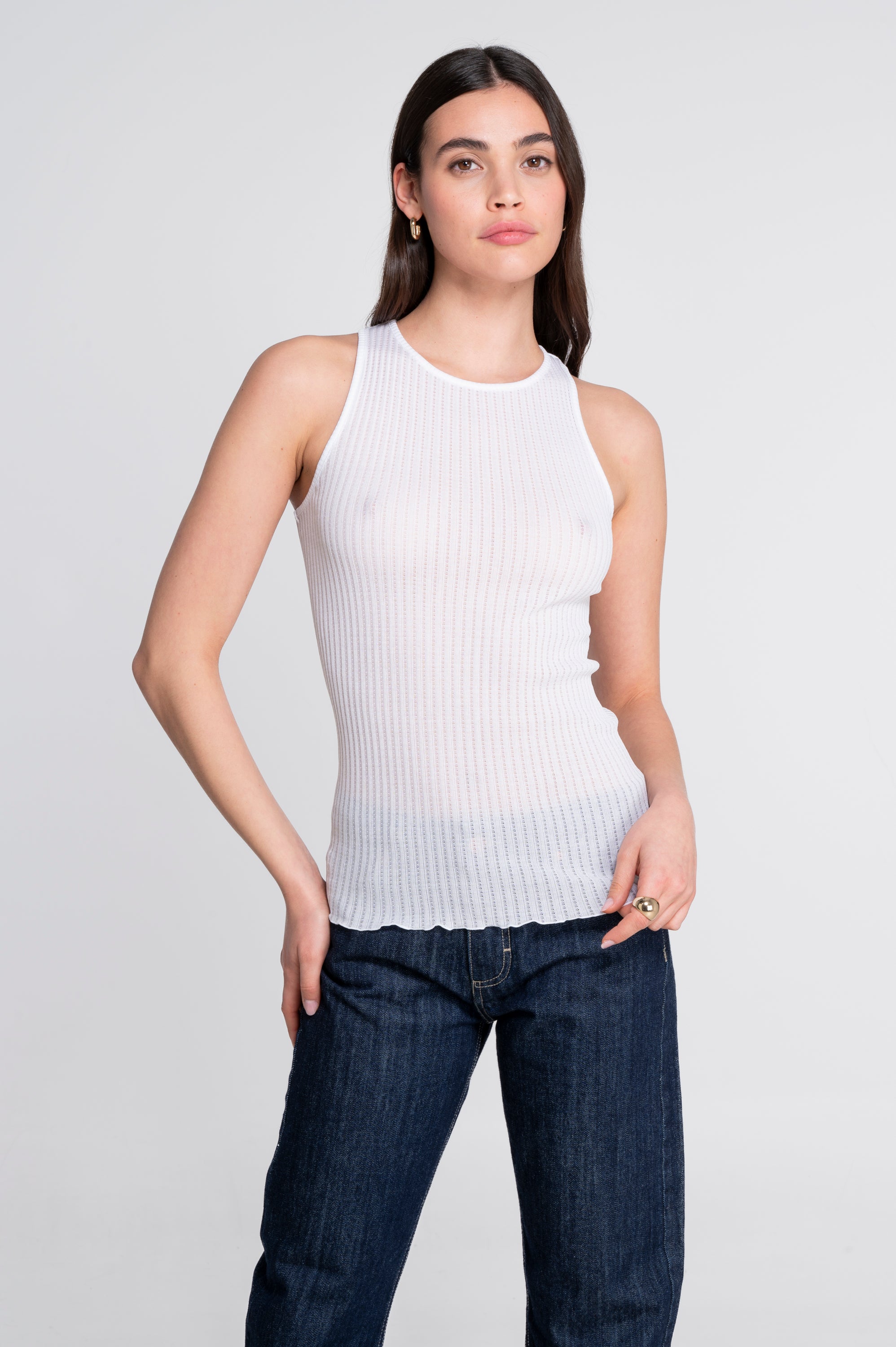 Halter neck top Filoscozia 3119