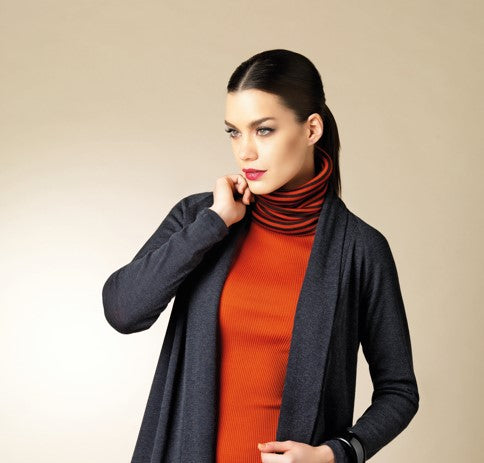 Neckwarmer Oscalito wool silk 3431 - Oscalito