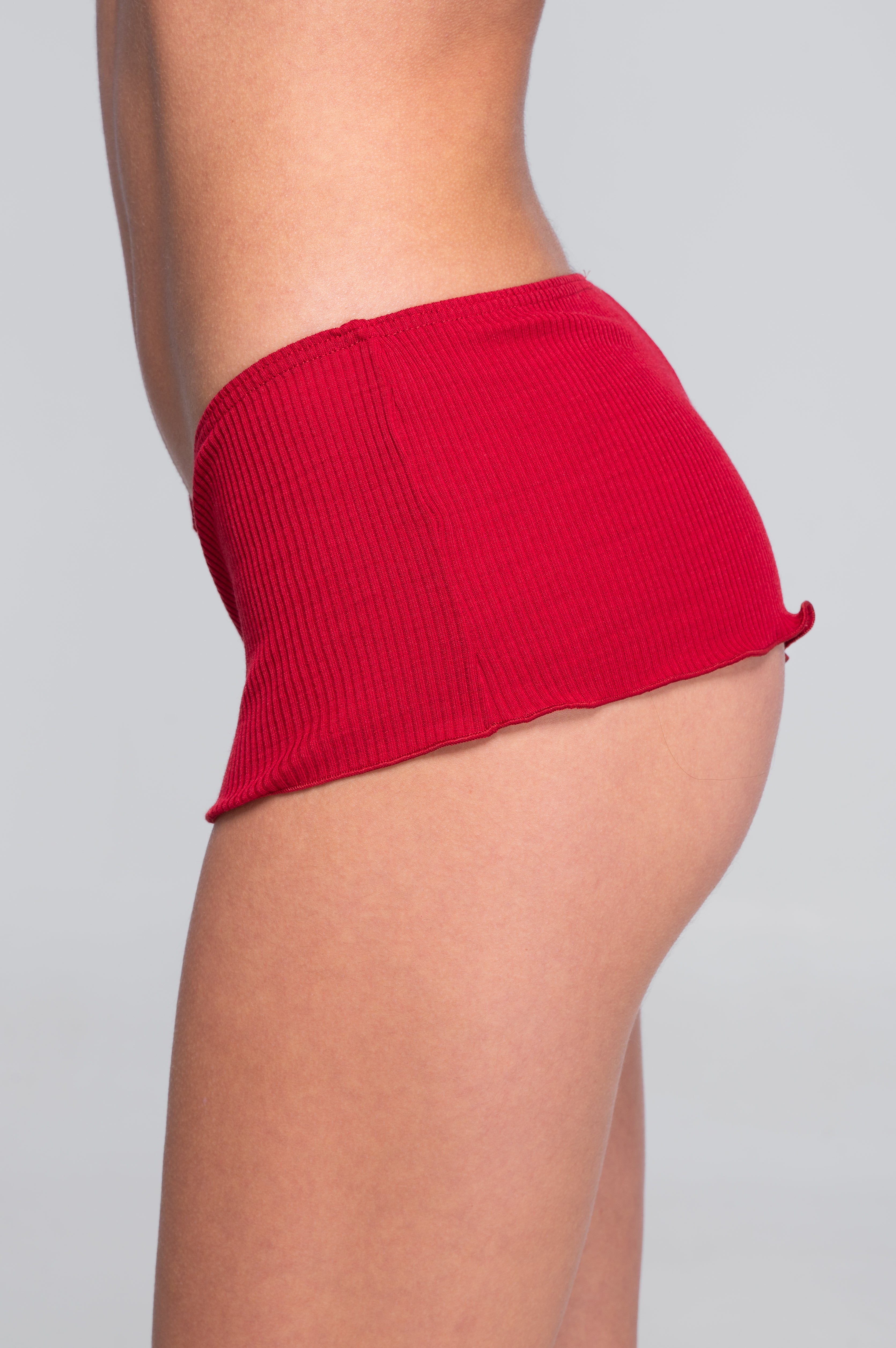 Mutande a vita media in lana e seta 3441