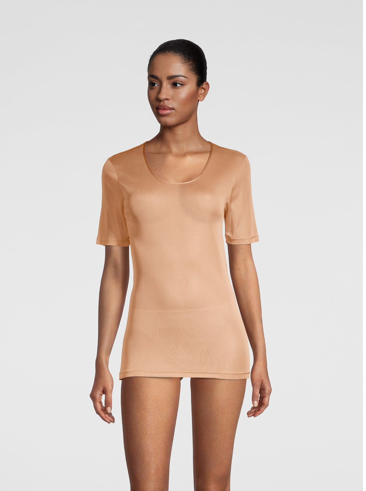 Pure Silk T-shirt Woman 4484 - Oscalito