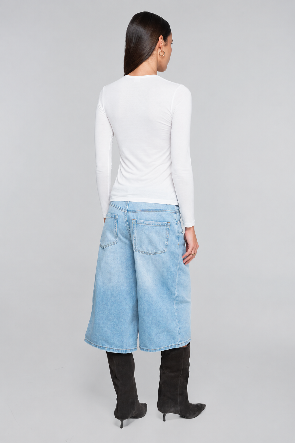 Long-sleeved Shirt in Egyptian Makò Cotton 476