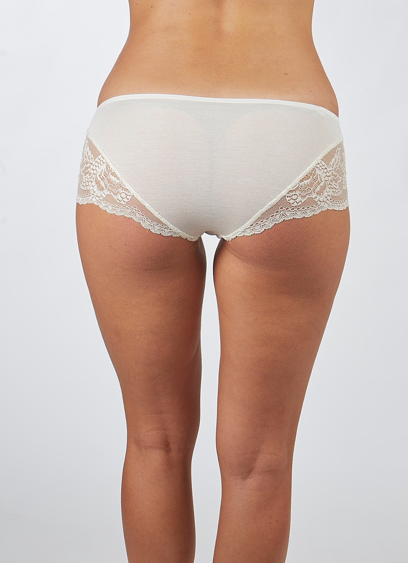 Brief with Leavers Lace Woman 5607 - Oscalito