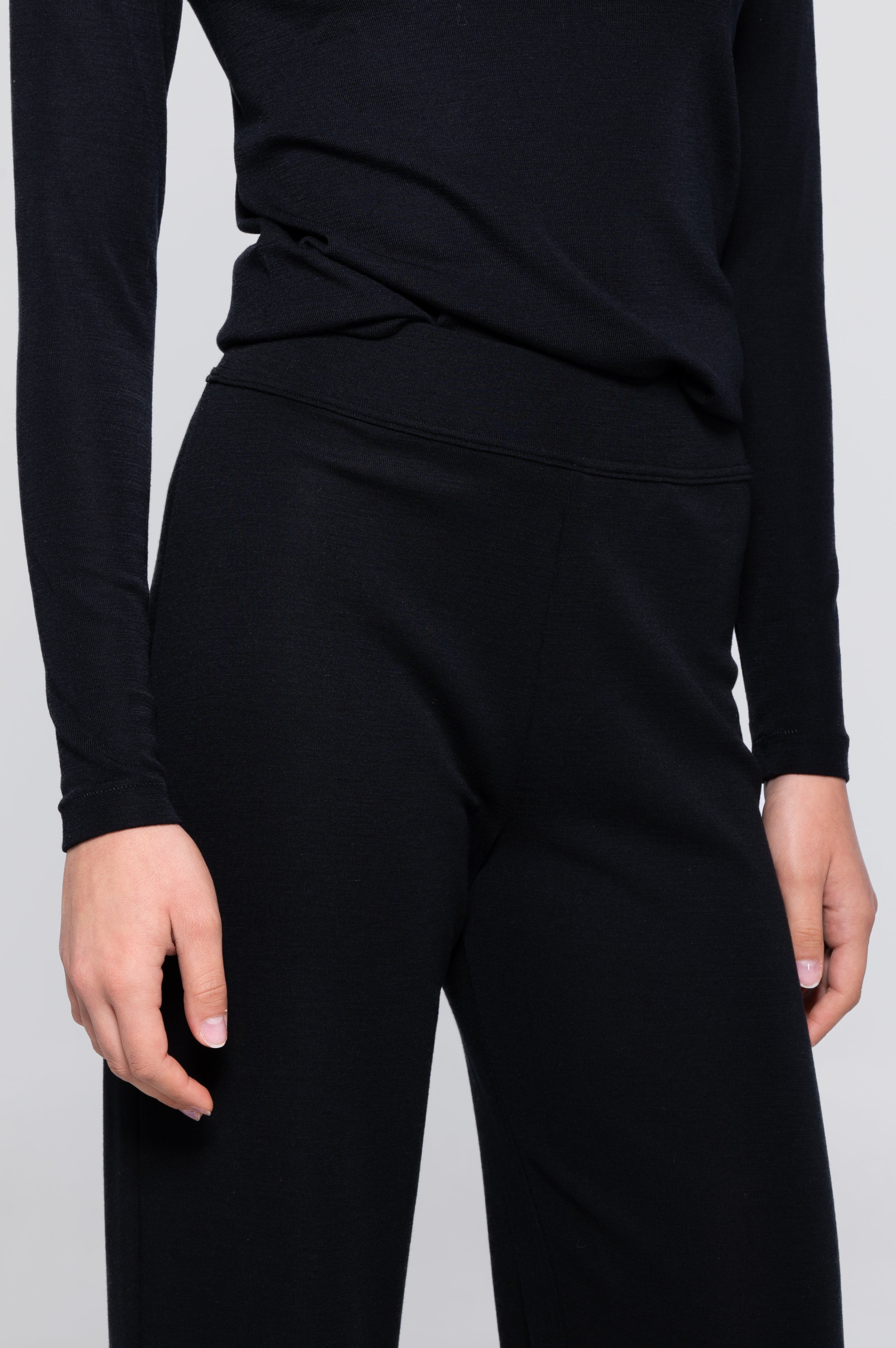 Pantalon en Laine et Soie 5681