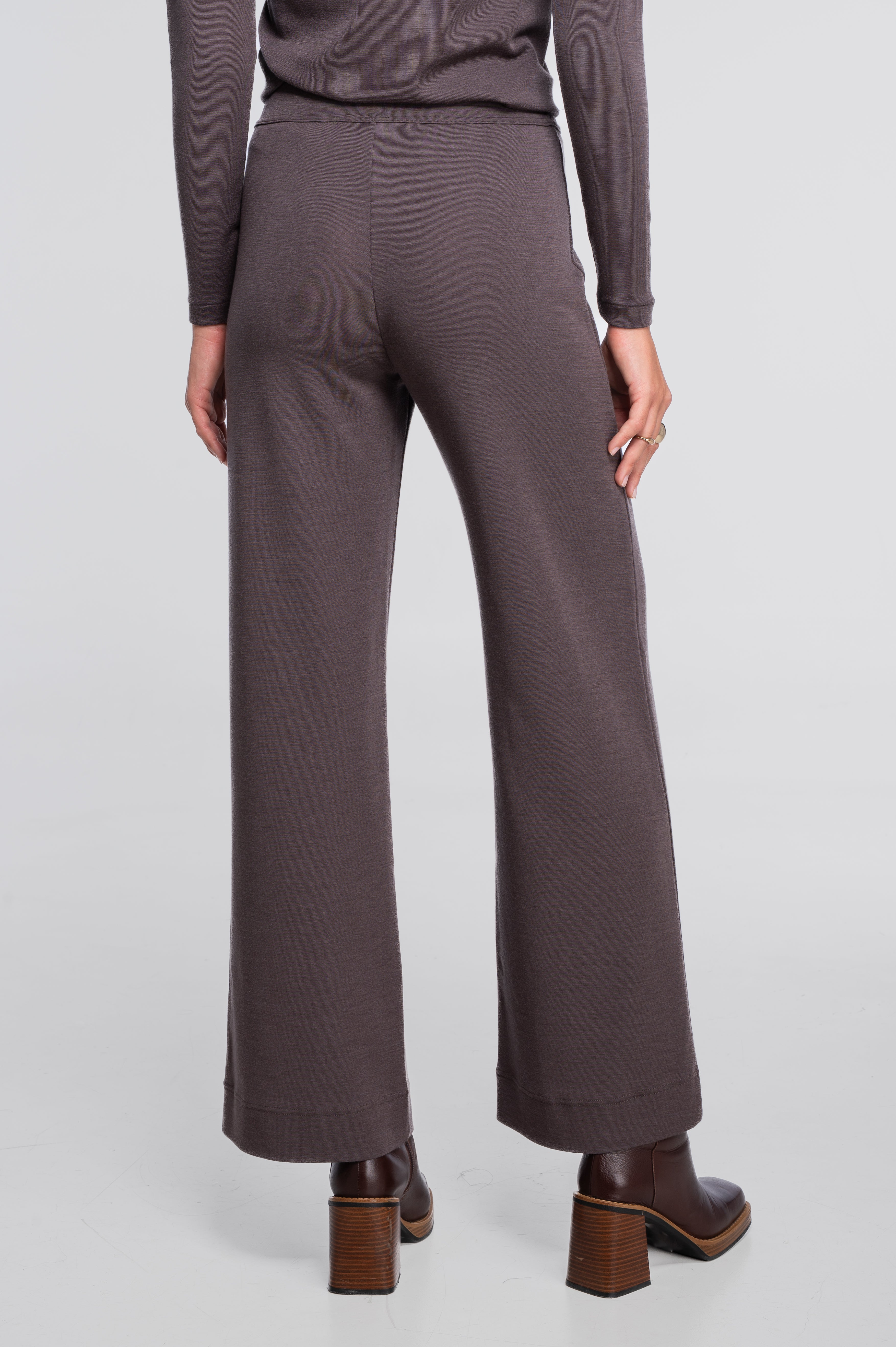 Pantalon en Laine et Soie 5681