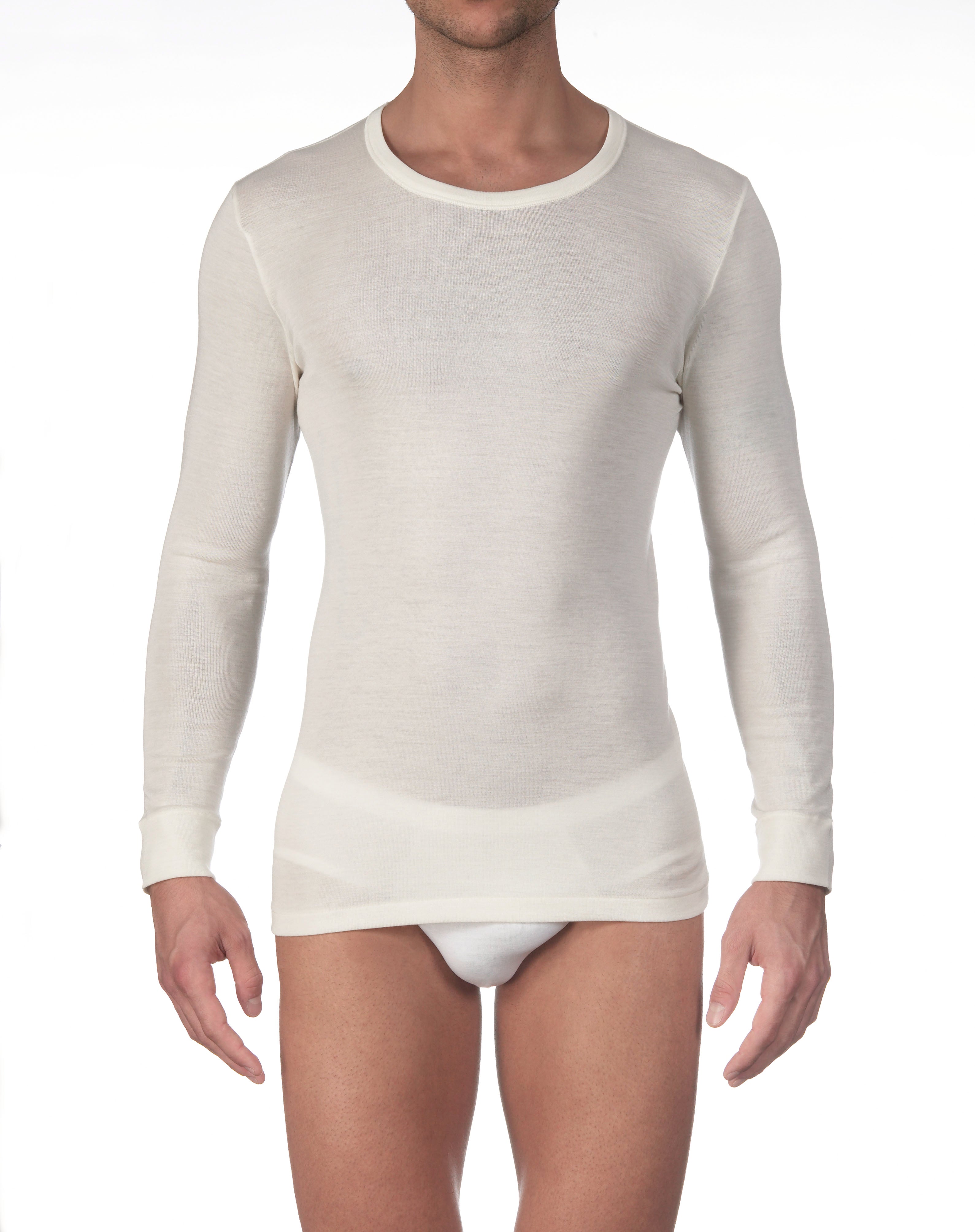 Long Sleeves Man70% Wool , 30% Silk 618 - Oscalito