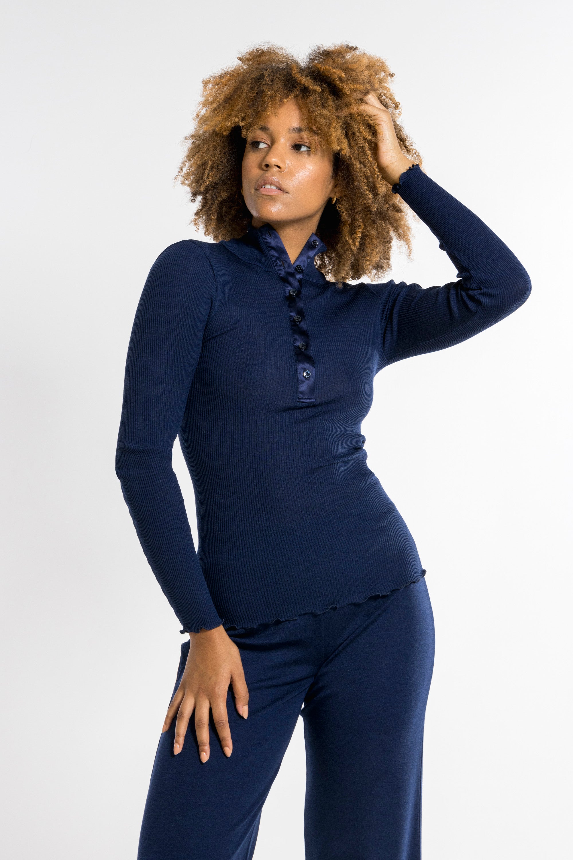 Longsleeves Woman70% Wool , 30% Silk 6347