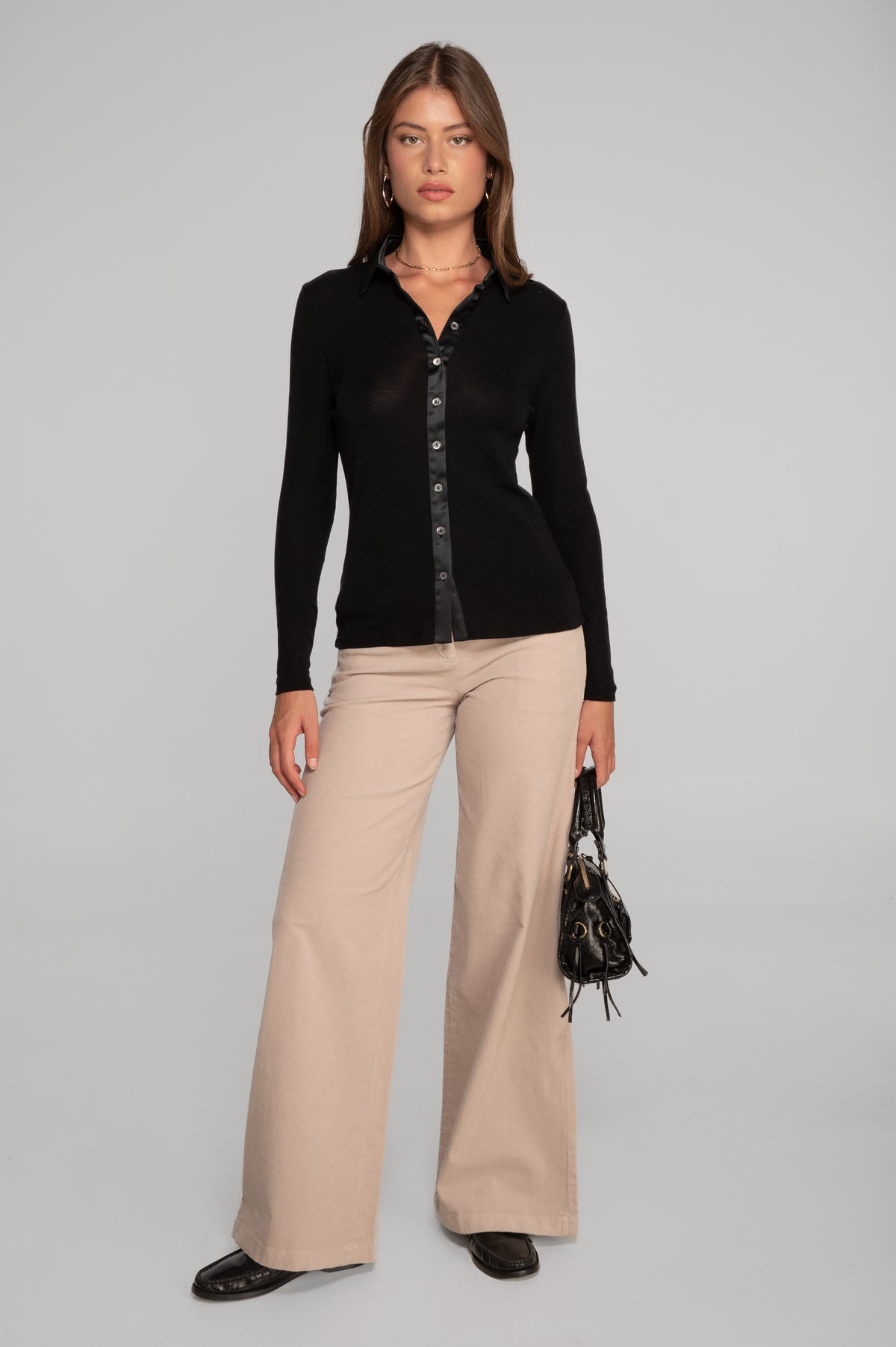 Longsleeves Woman flat Polo-shirt 6352