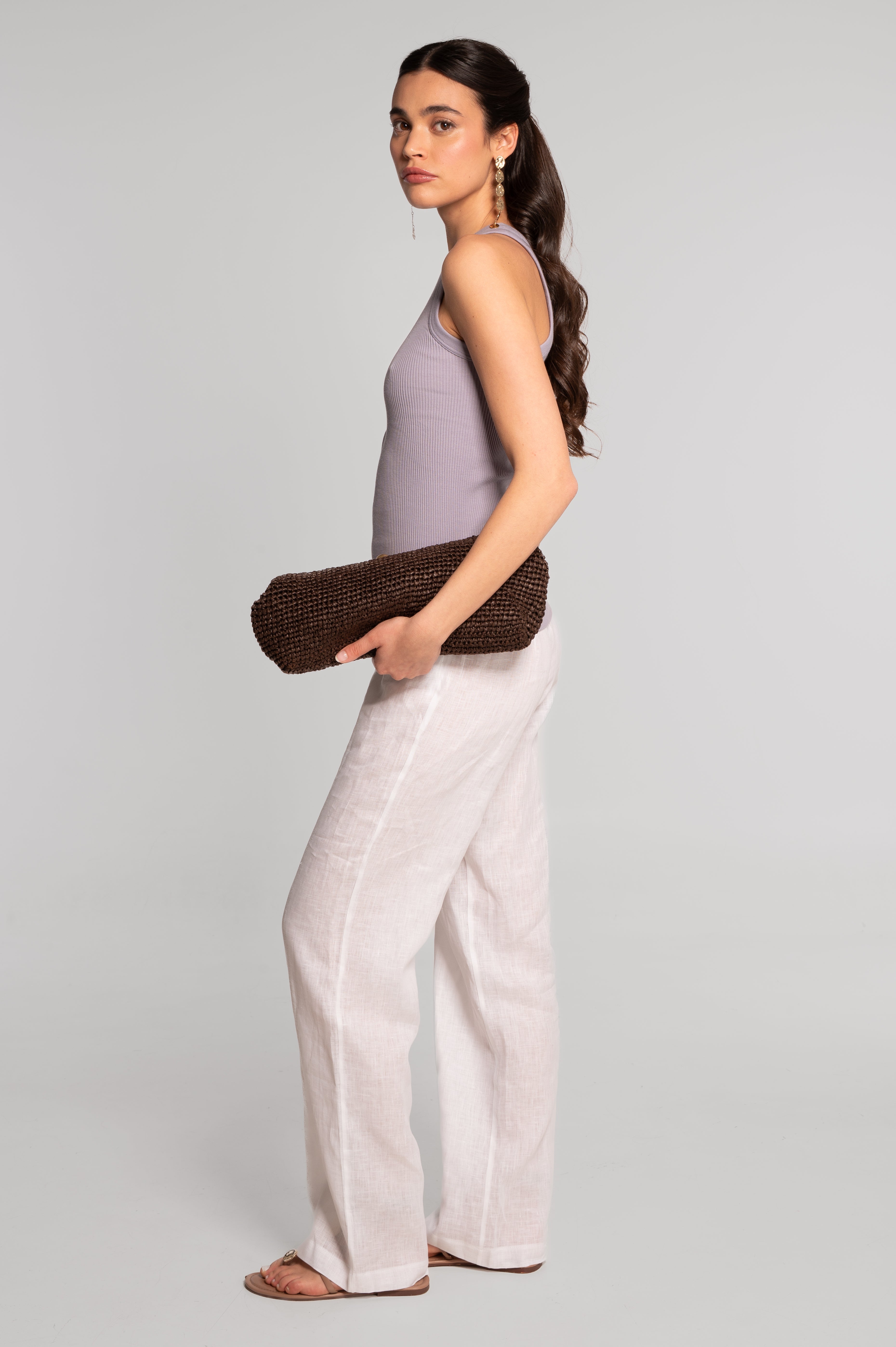 Cotton halterneck top 7165