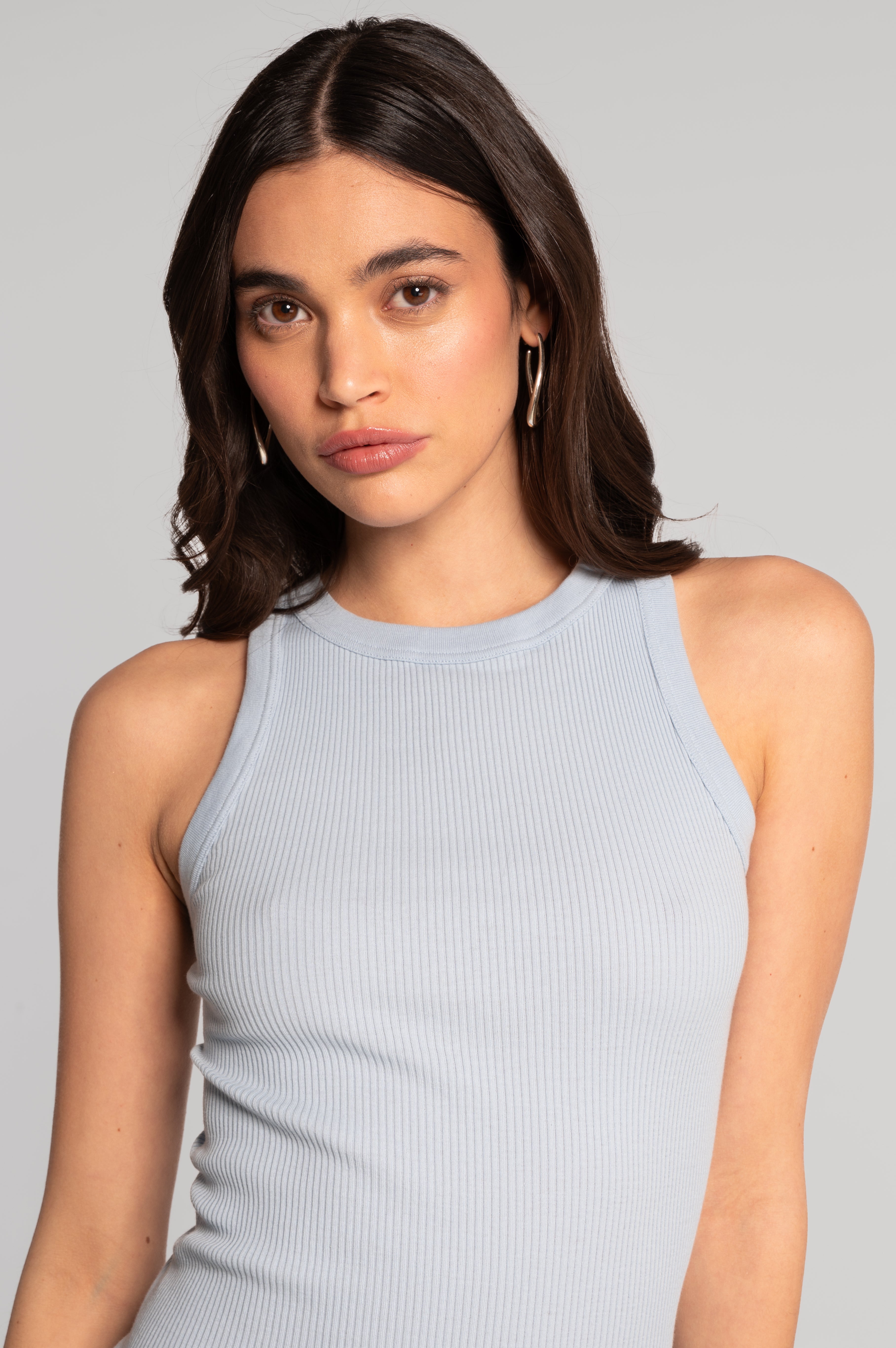 Cotton halterneck top 7165