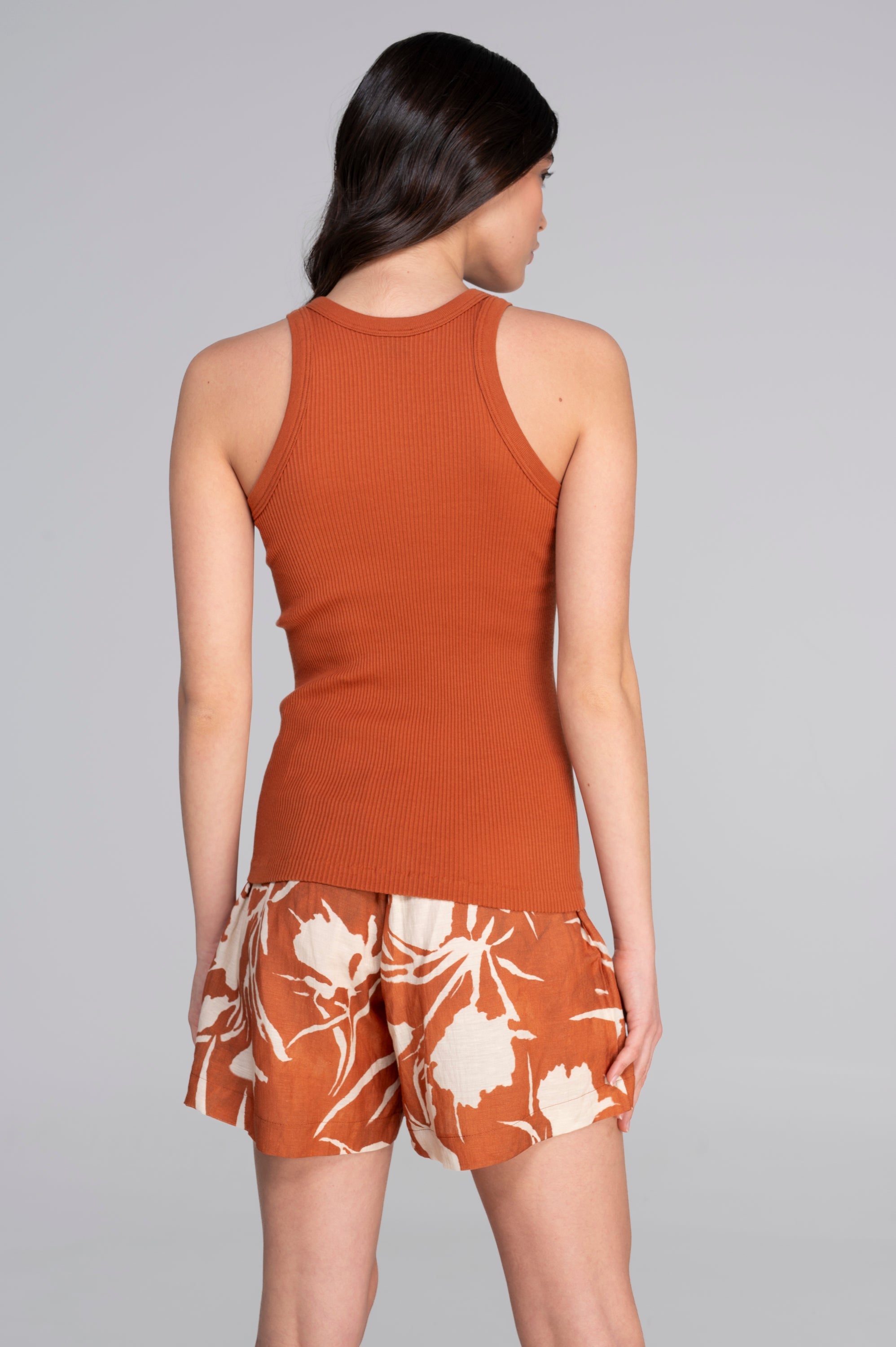 Cotton halterneck top 7165