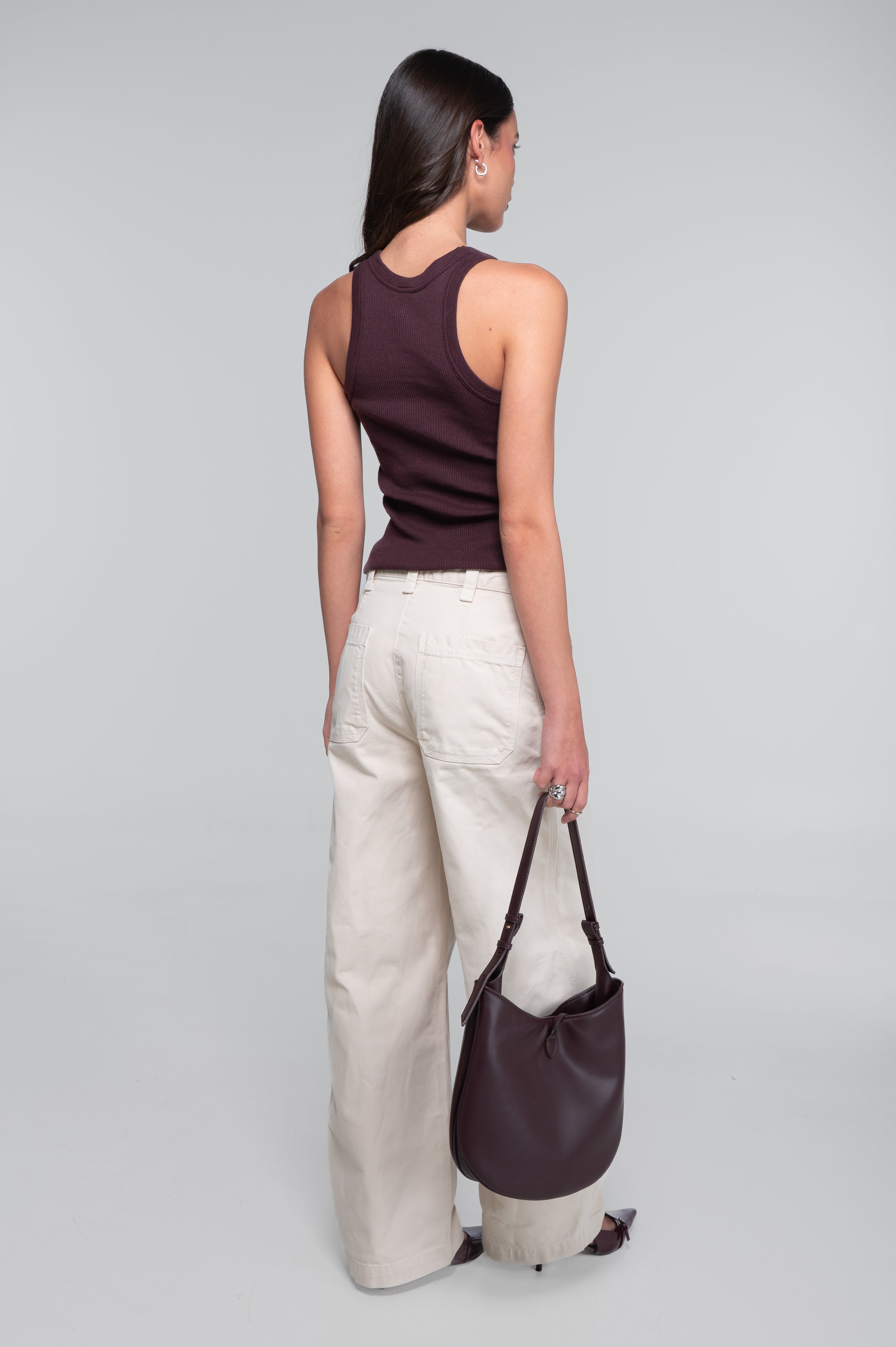 Cotton halterneck top 7165