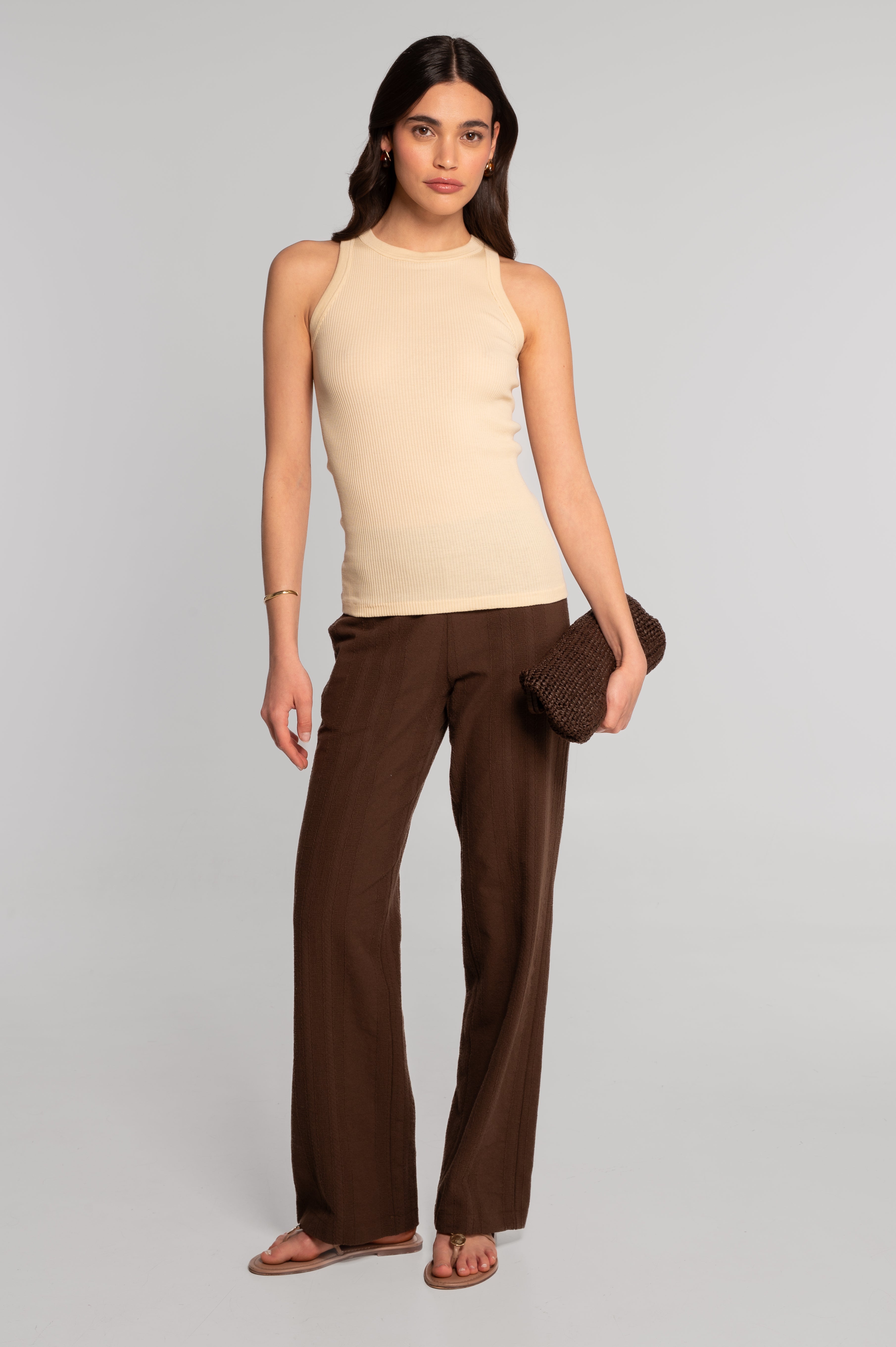 Cotton halterneck top 7165