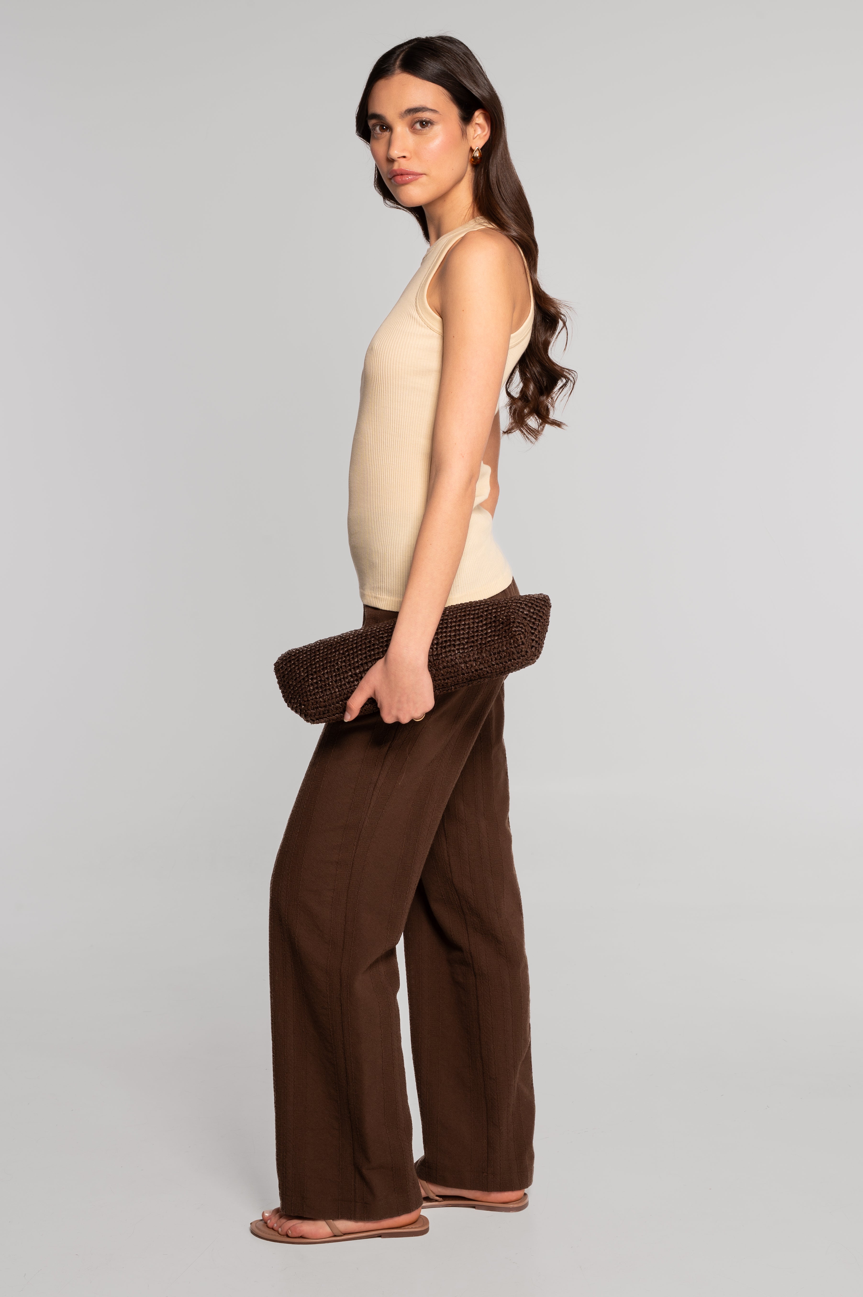 Cotton halterneck top 7165