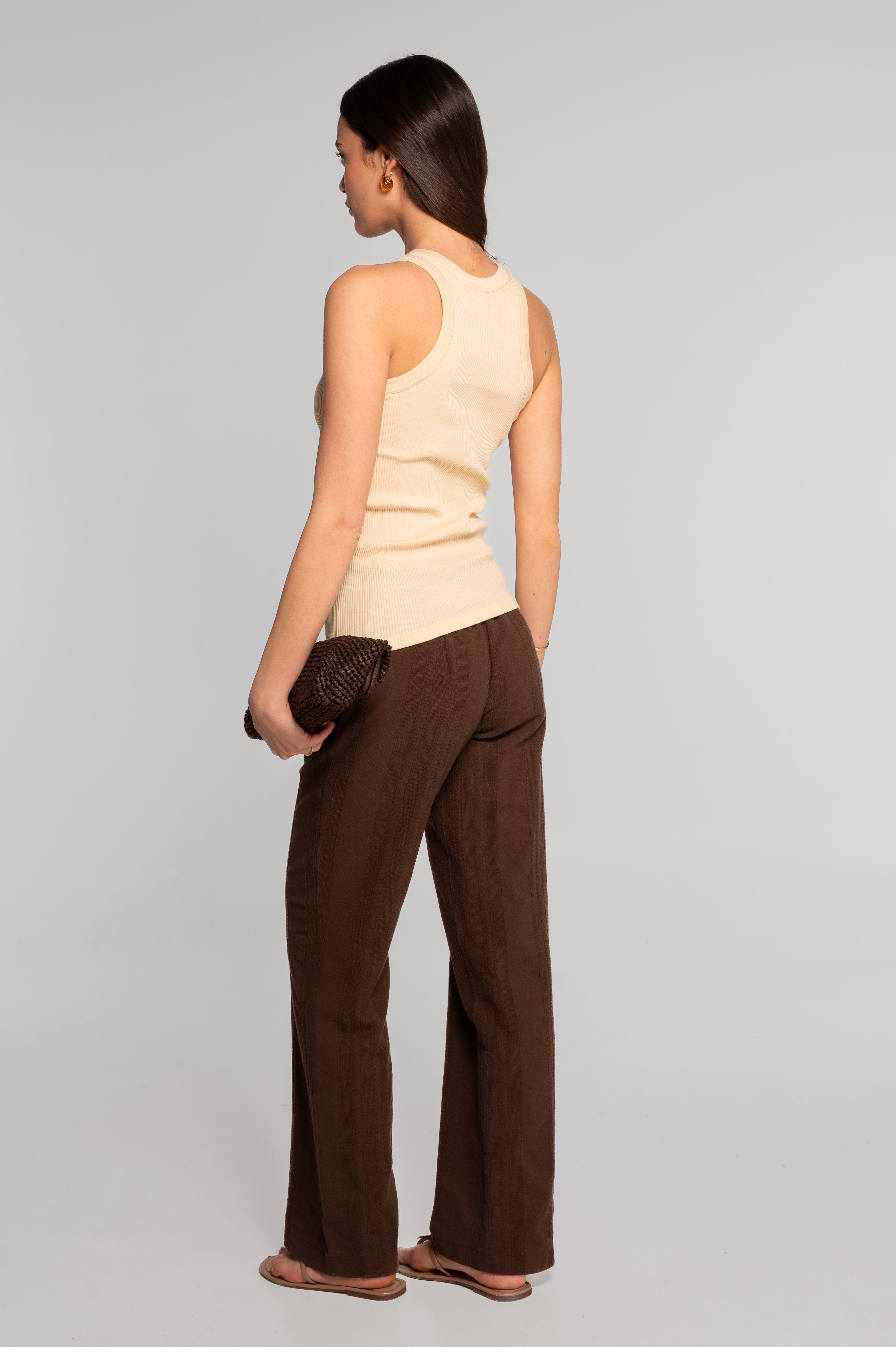 Cotton halterneck top 7165