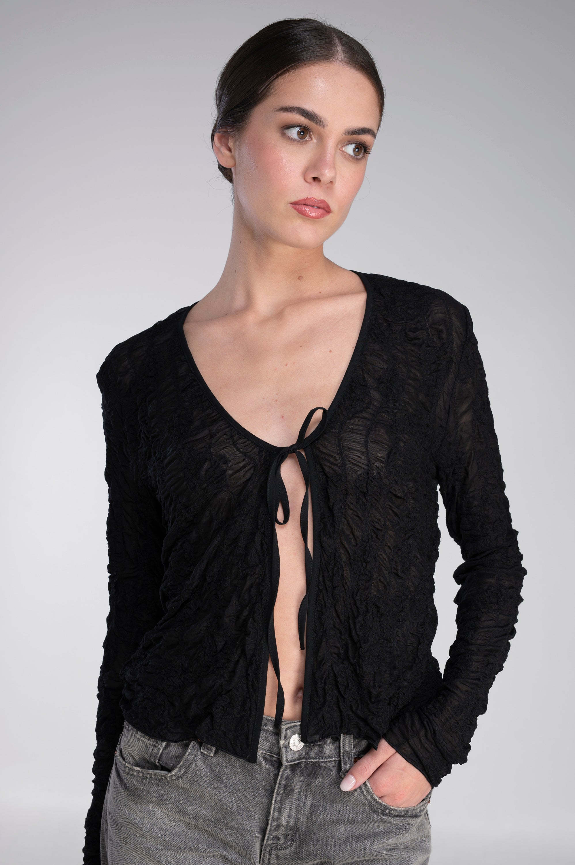 Cardigans à manches longues 7454