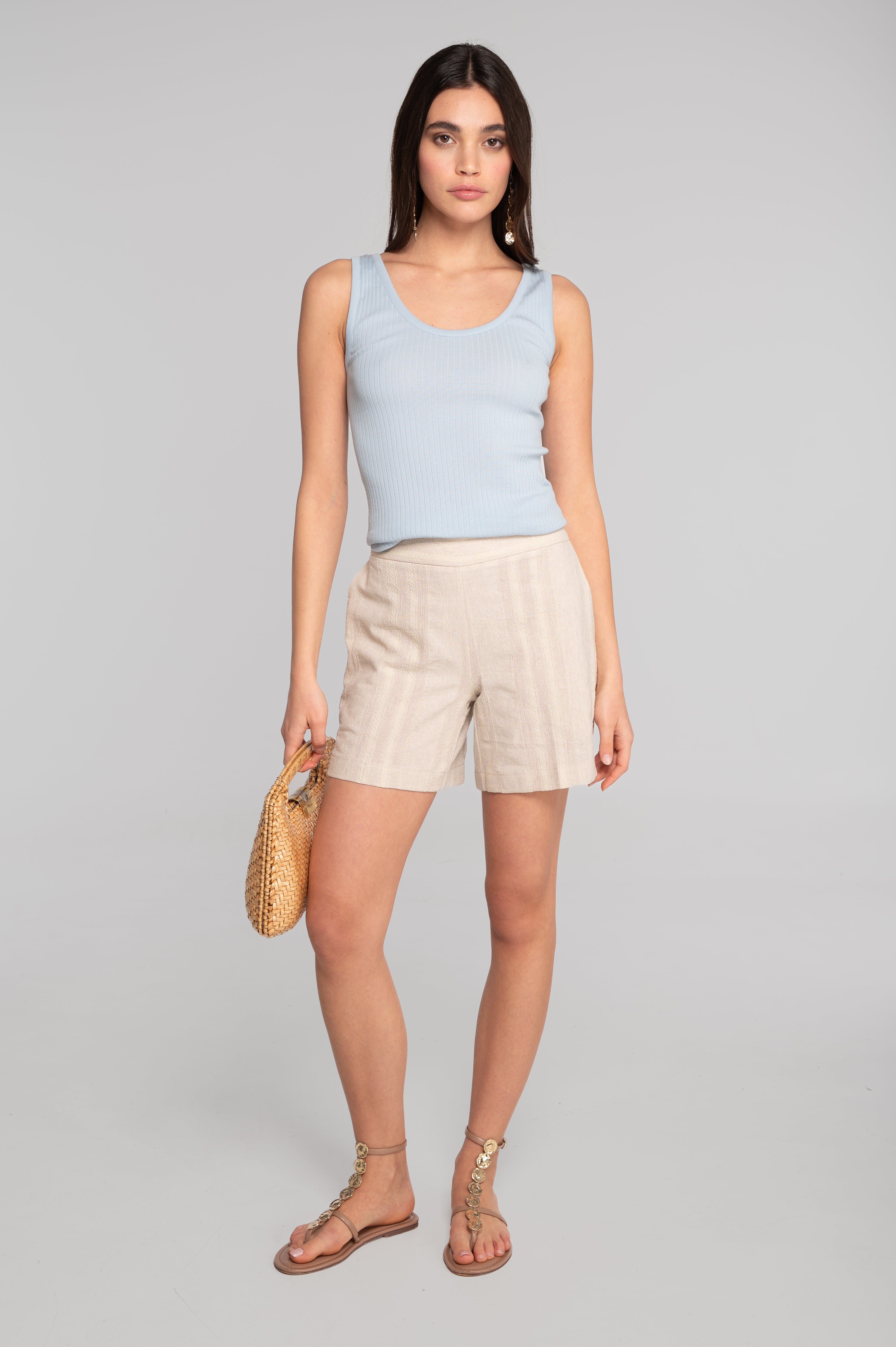 Cotton tank top 7561