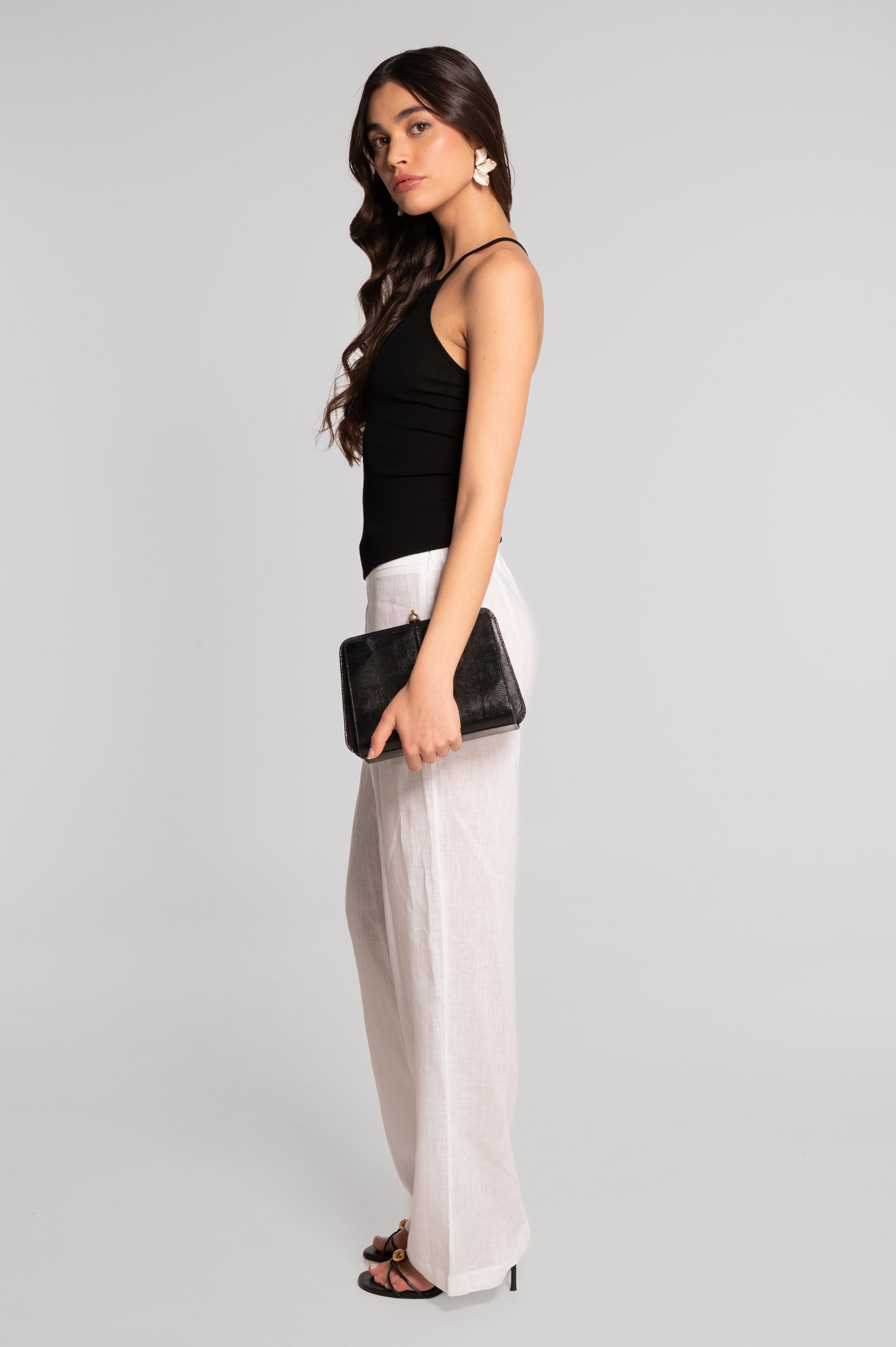 Filoscozia camisole top with Chantilly lace 7703