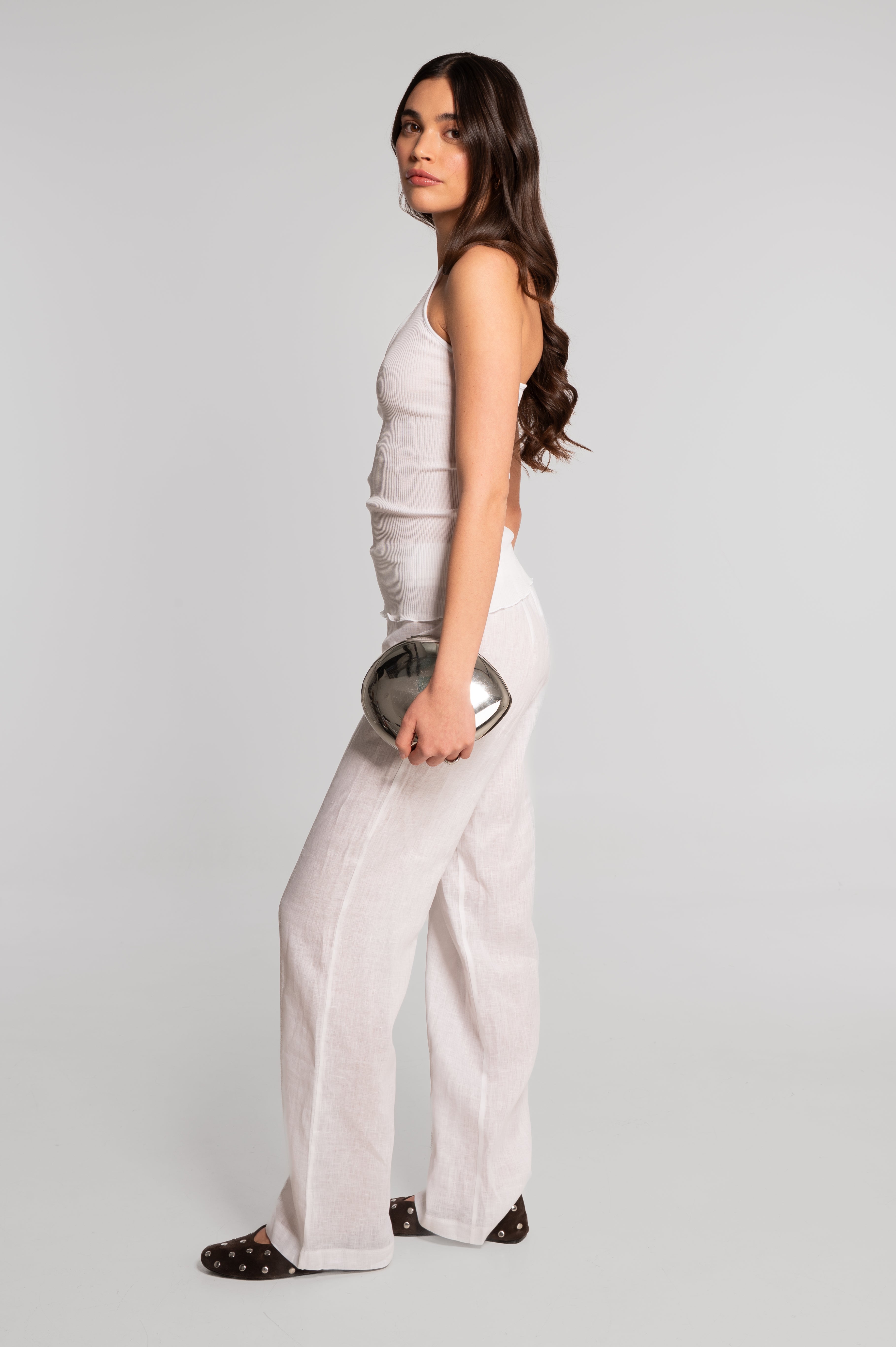 Filoscozia camisole top with Chantilly lace 7703