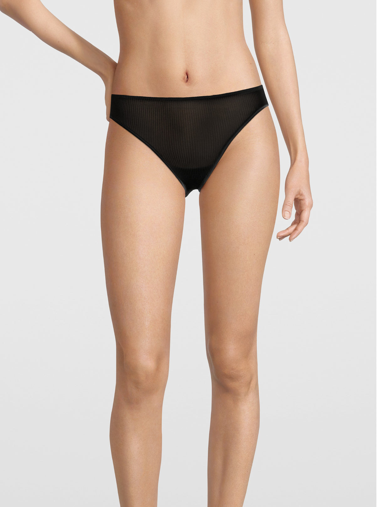 Middle rise Brief Woman in pure organzine silk 9451 - Oscalito