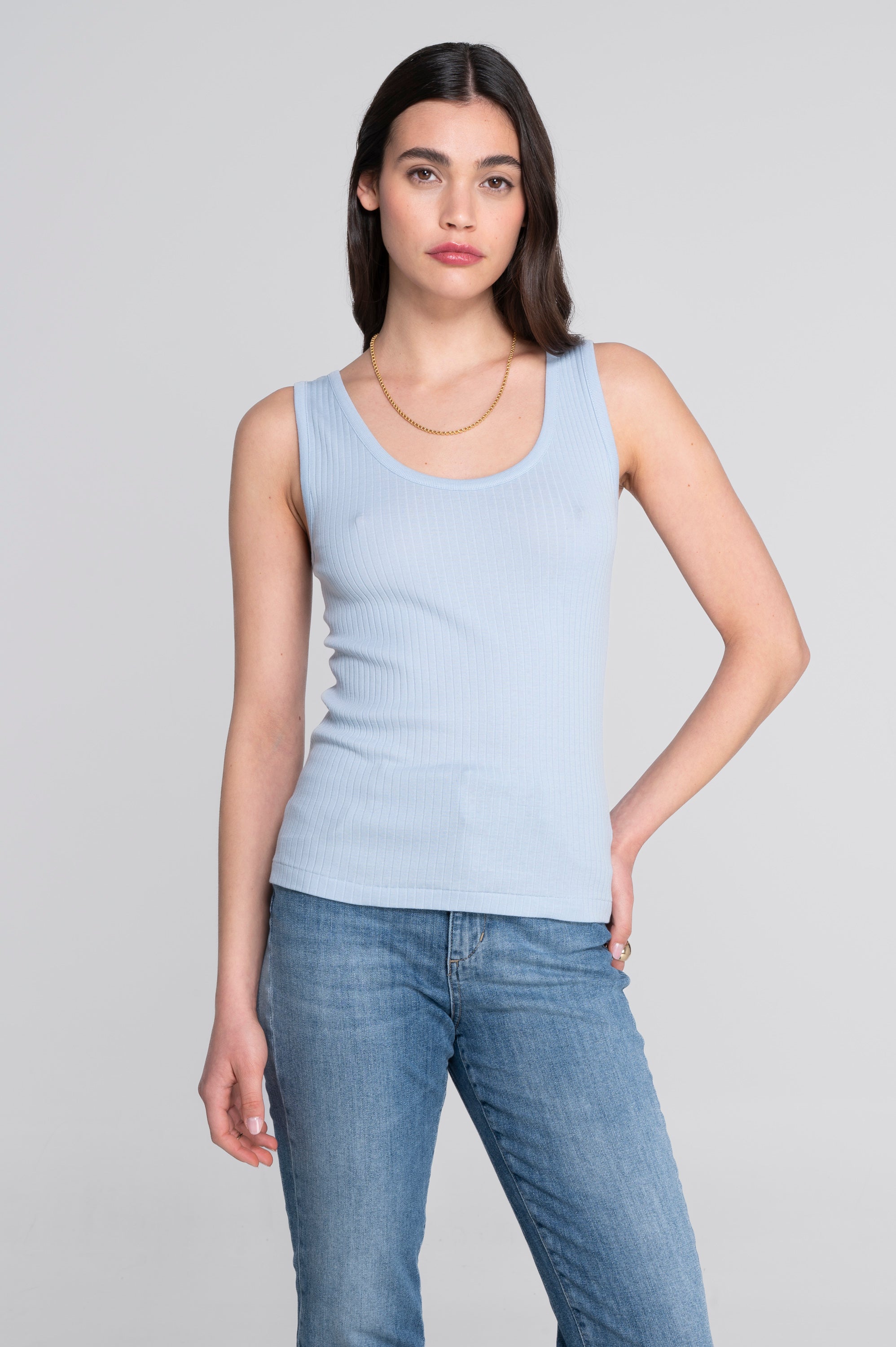 Cotton tank top 7561