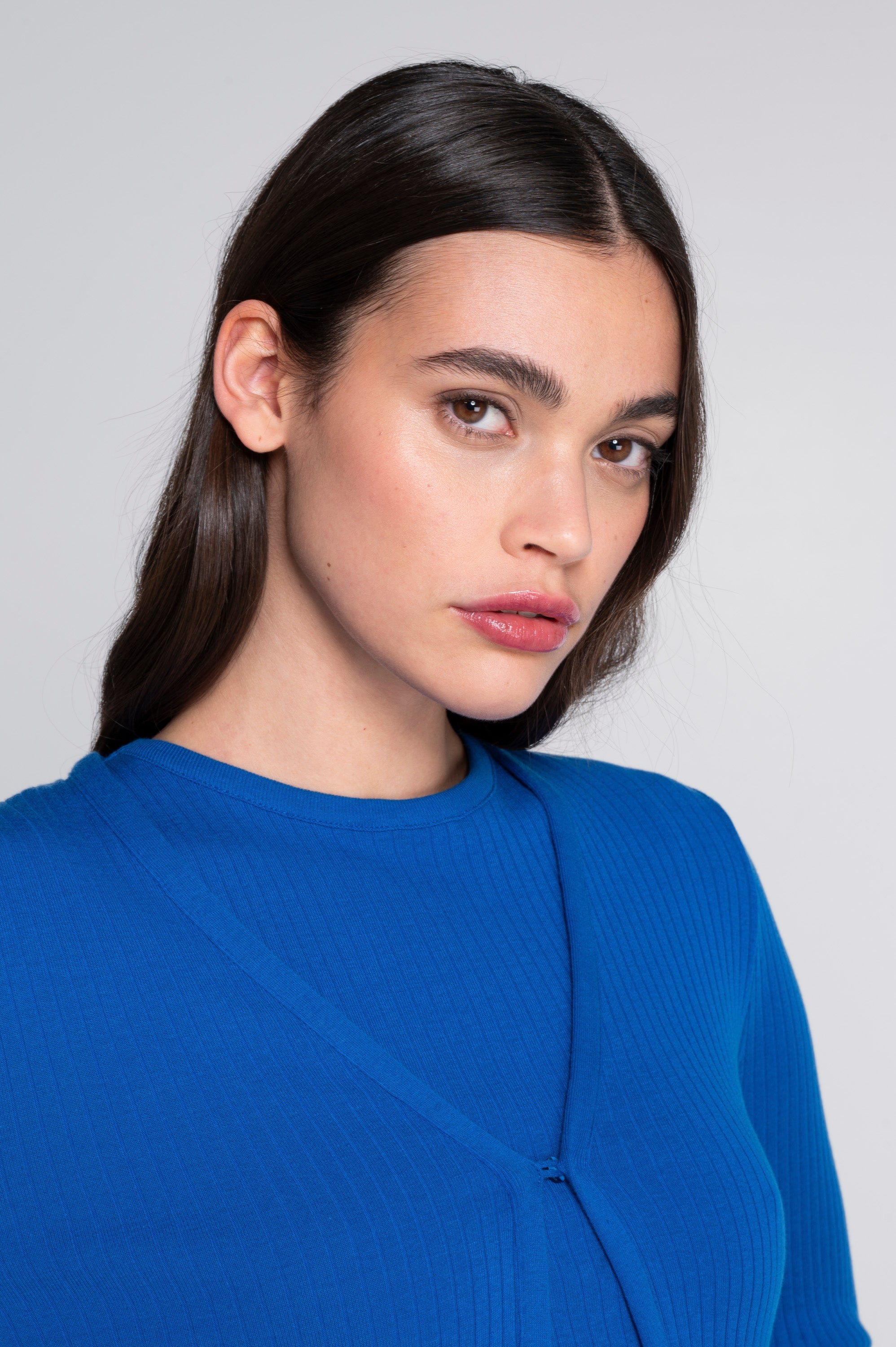 Cotton long sleeves cardigan 7564