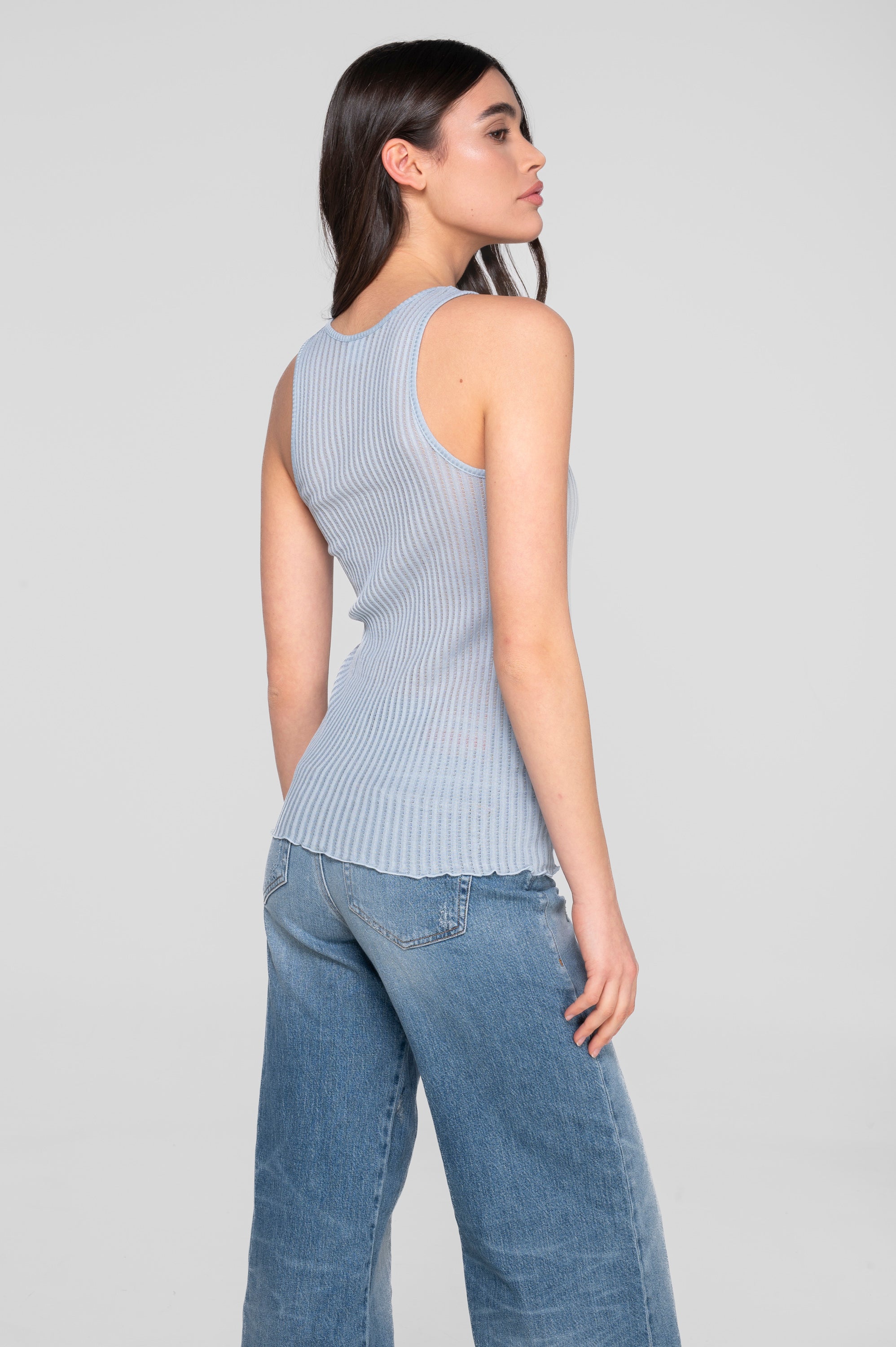 Halter neck top Filoscozia 3119