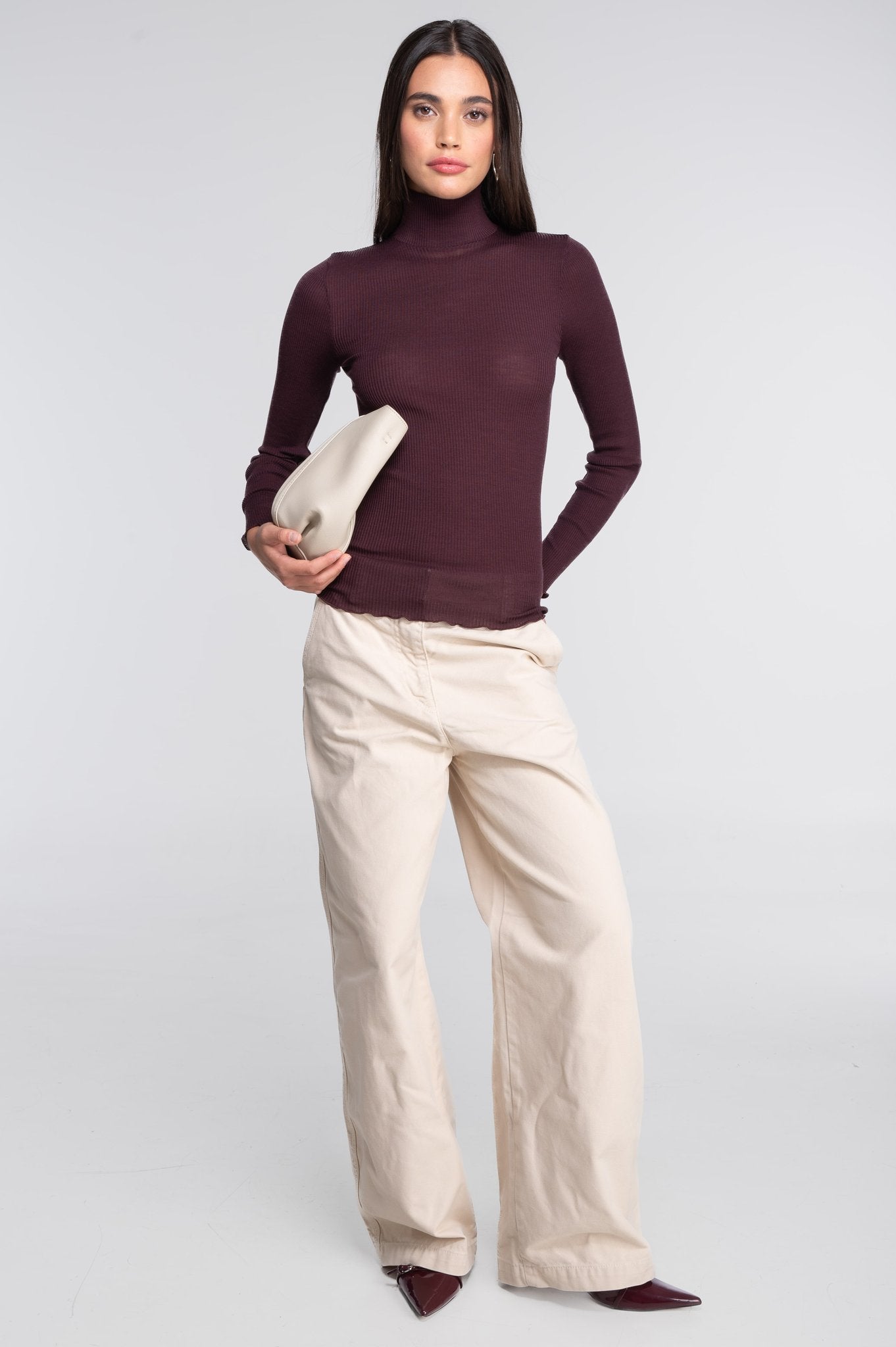 Set 2 lupetti da donna in lana e seta 3429