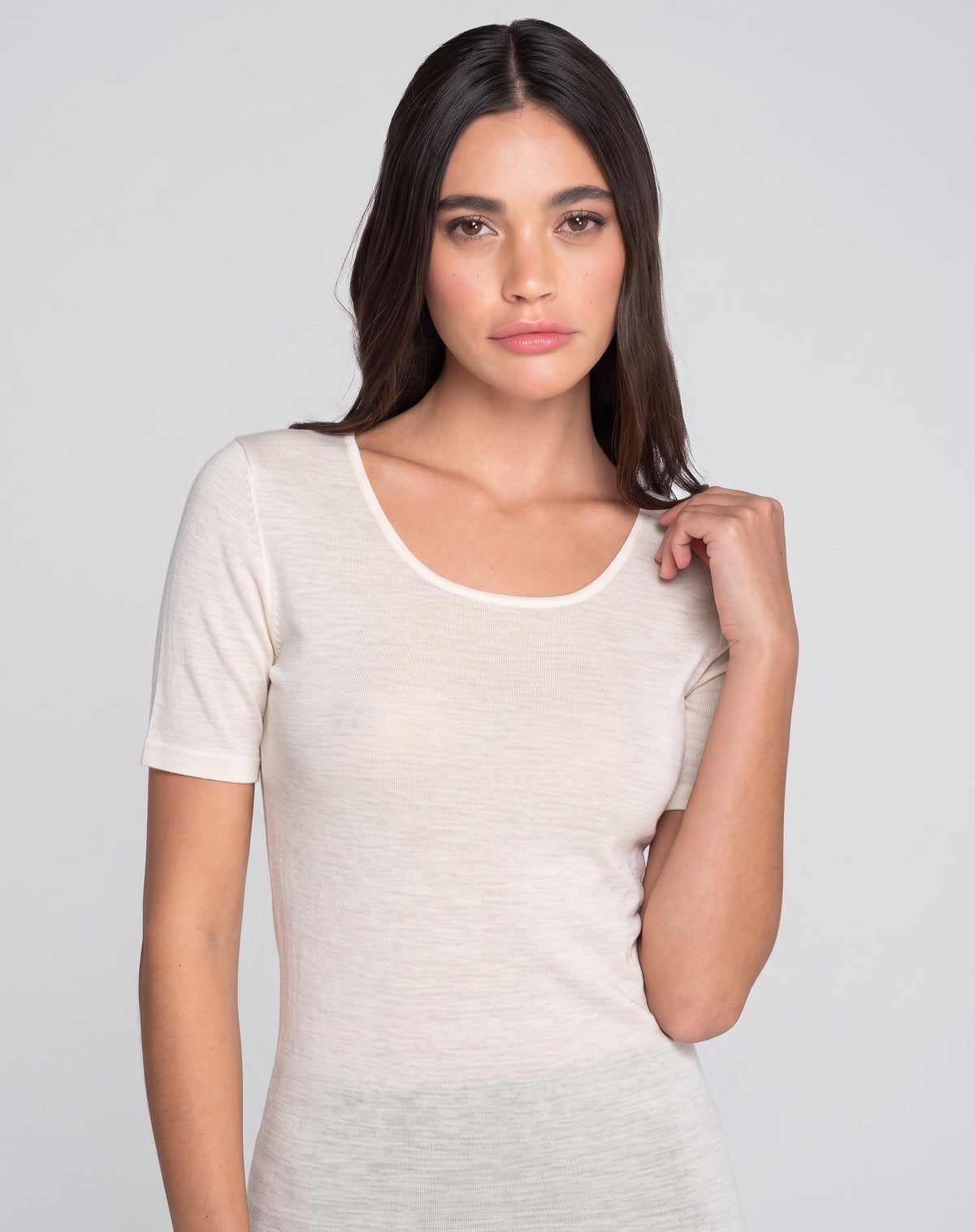 T-shirt Woman100% Merino Wool 131