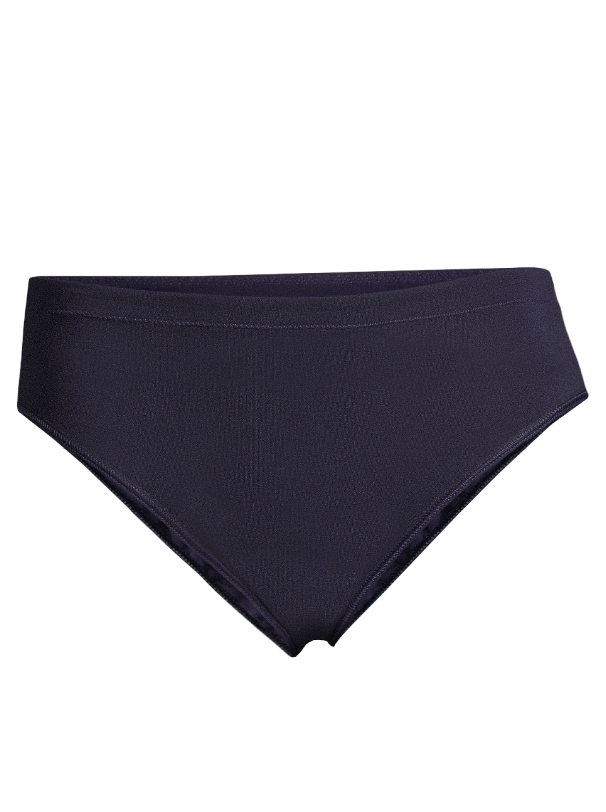 Woman Blue high rise briefs in micromodal
