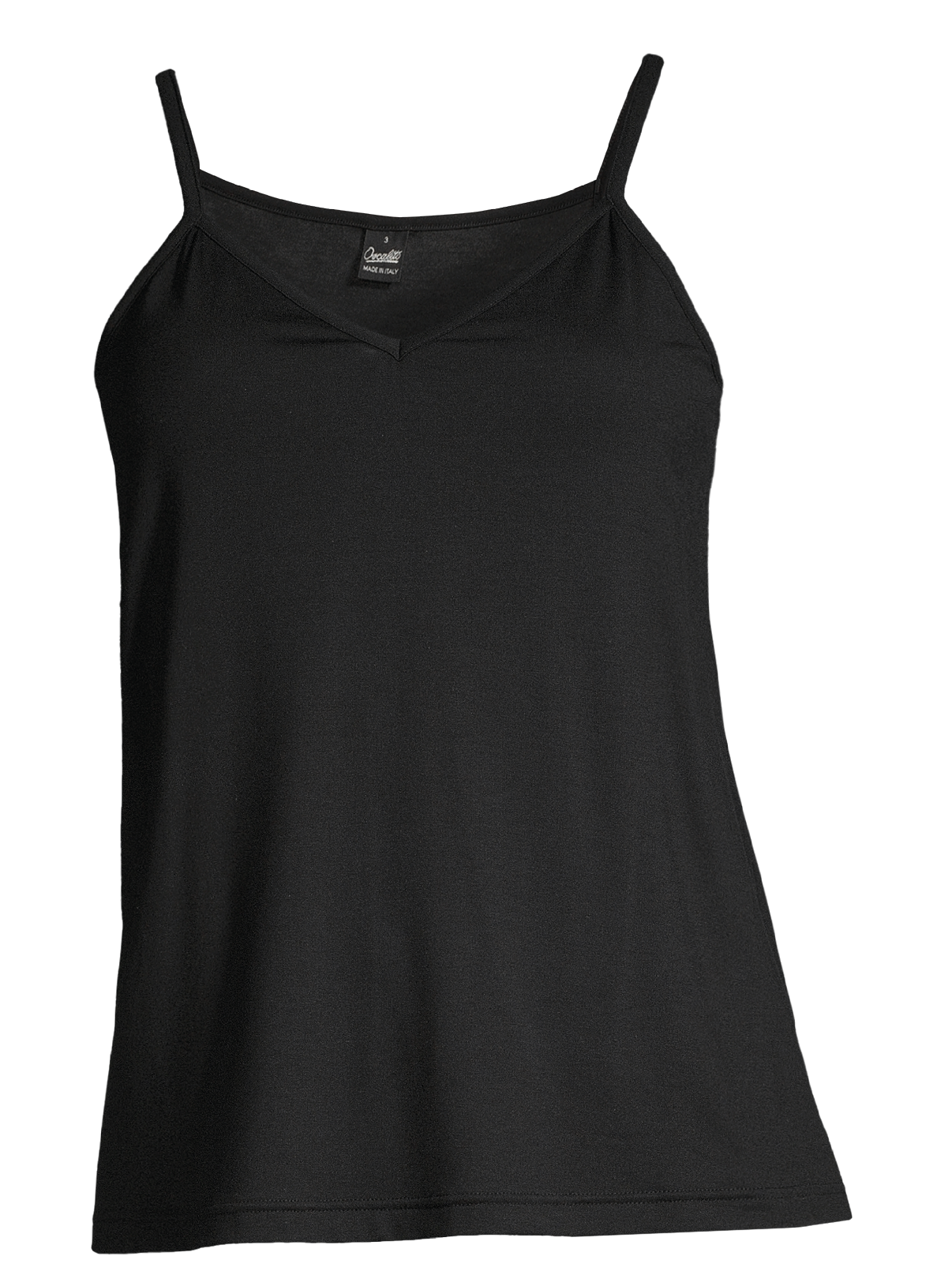V neck Camisole Top in Micromodal 1231 - Oscalito