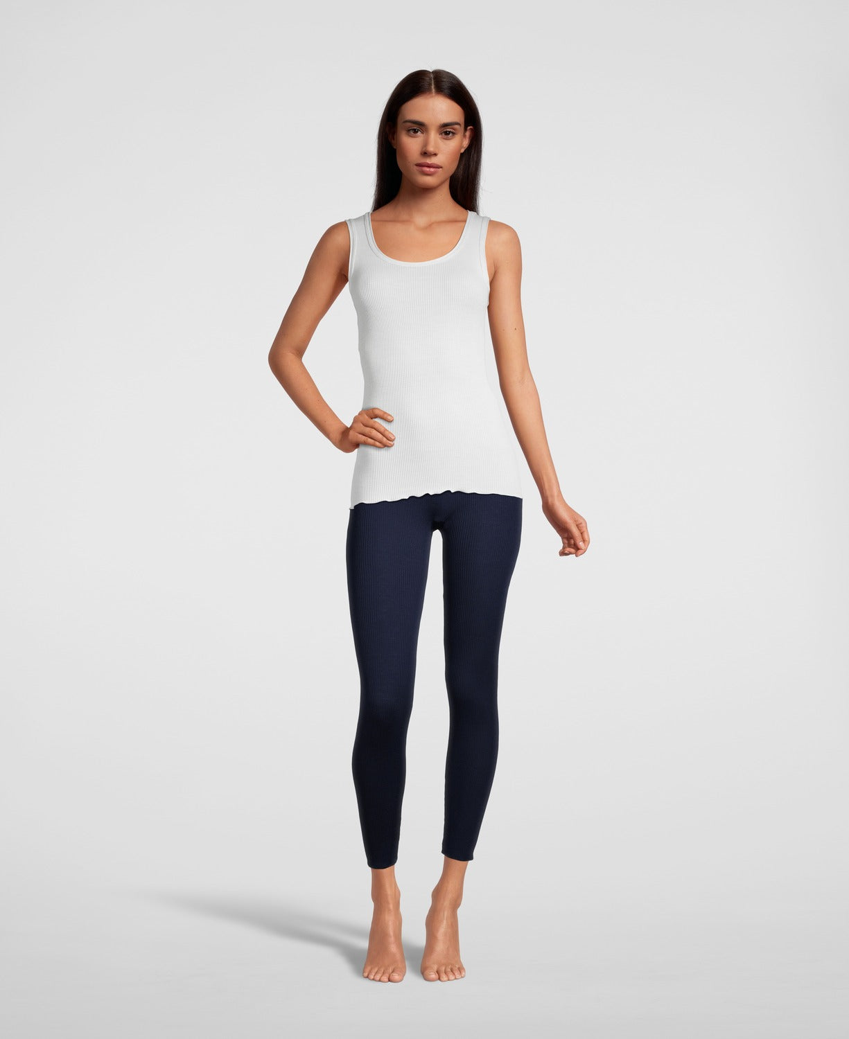 Top in Wool and Silk 3442R - Oscalito