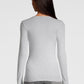 Back Woman Grey Cotton Shirt