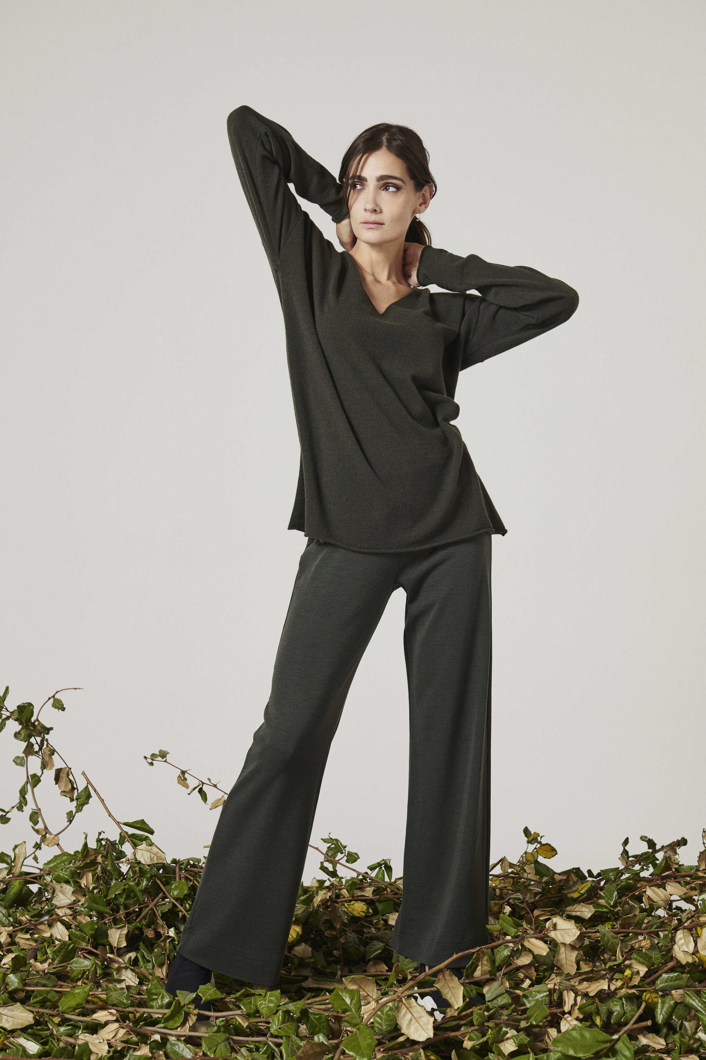 Longsleeves dark grey jumper