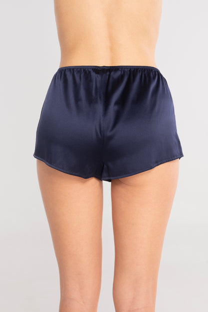 Shorts in seta elasticizzata 10303