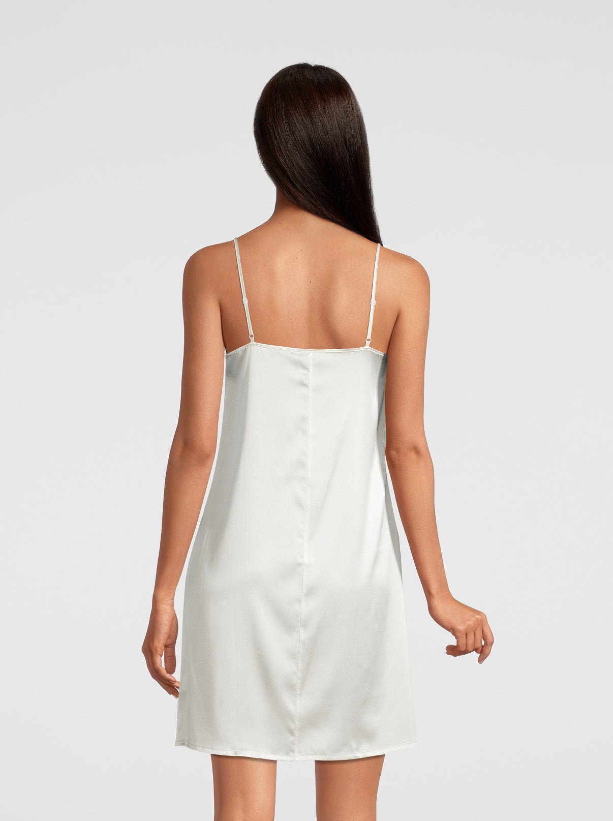 Night Gown in Pure Silk Stretch 10304 - Oscalito