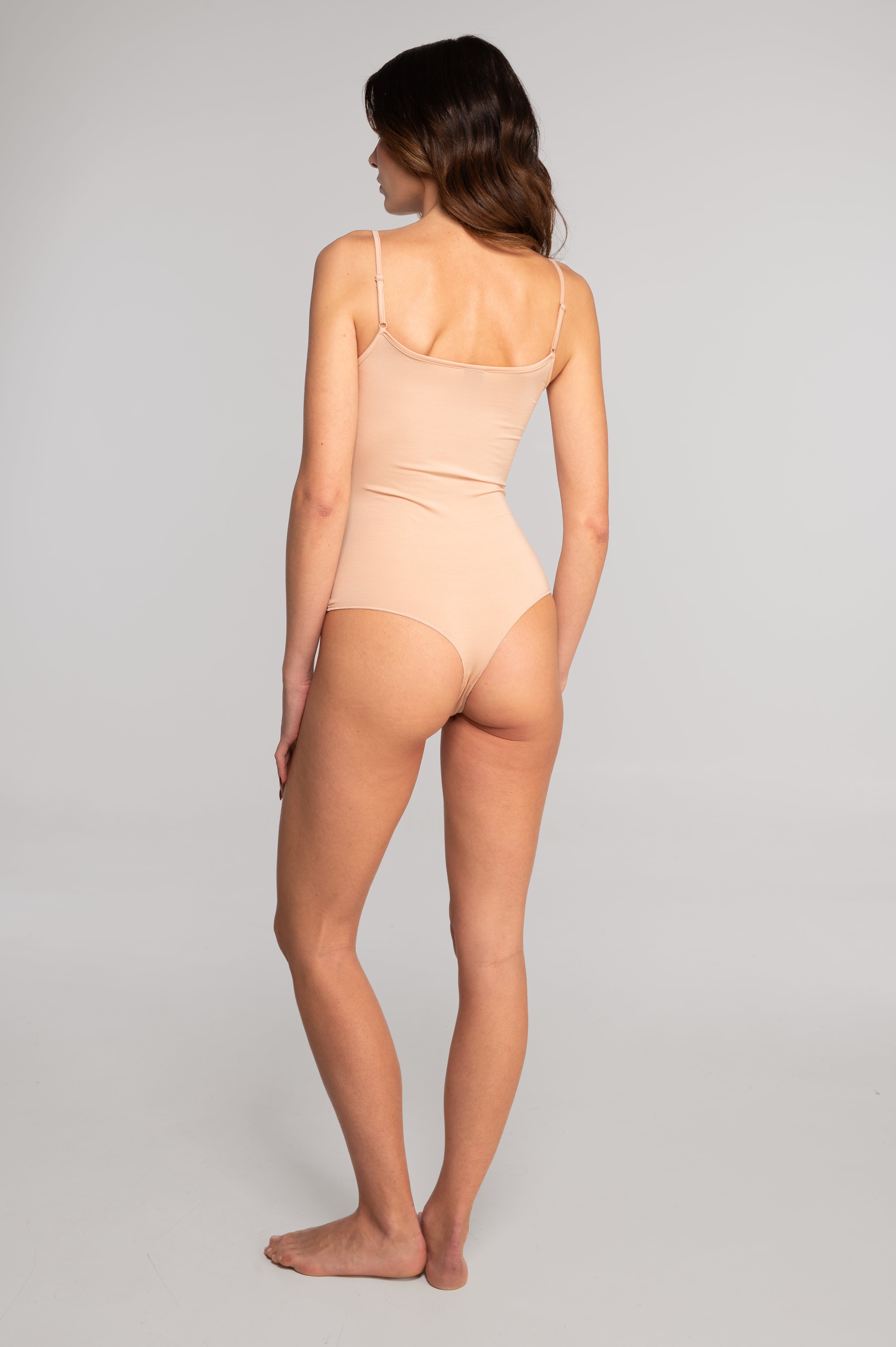 Camisole bodysuit in micromodal 1233