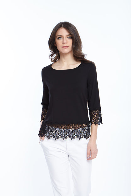 Longsleeves Woman in micromodal 1294 - Oscalito