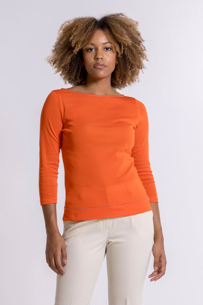 3/4 sleeves Woman100% Cotton 3176M - Oscalito