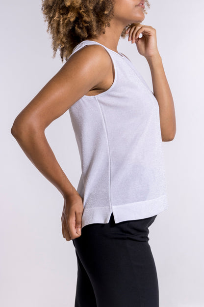 Filoscozia® Tank Top with Lurex 3180X - Oscalito