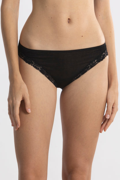 Filoscozia Mini low-rise Briefs with Leavers Lace 3411 - Oscalito