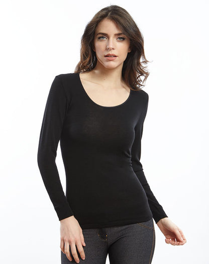 Longsleeves Woman70% Wool , 30% Silk 3436 - Oscalito