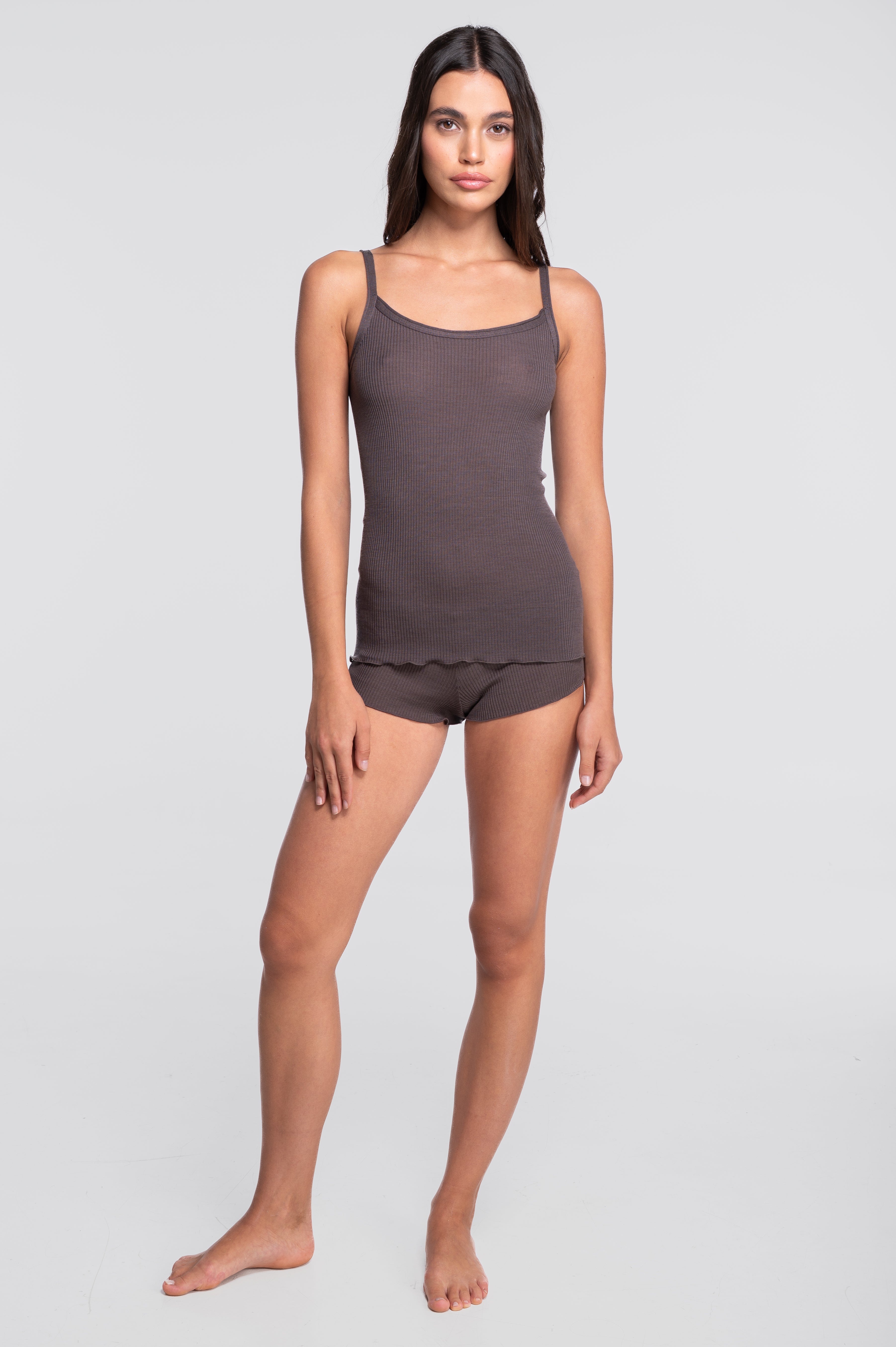 Sans Manches Femme70% Laine , 30% Soie 3440R