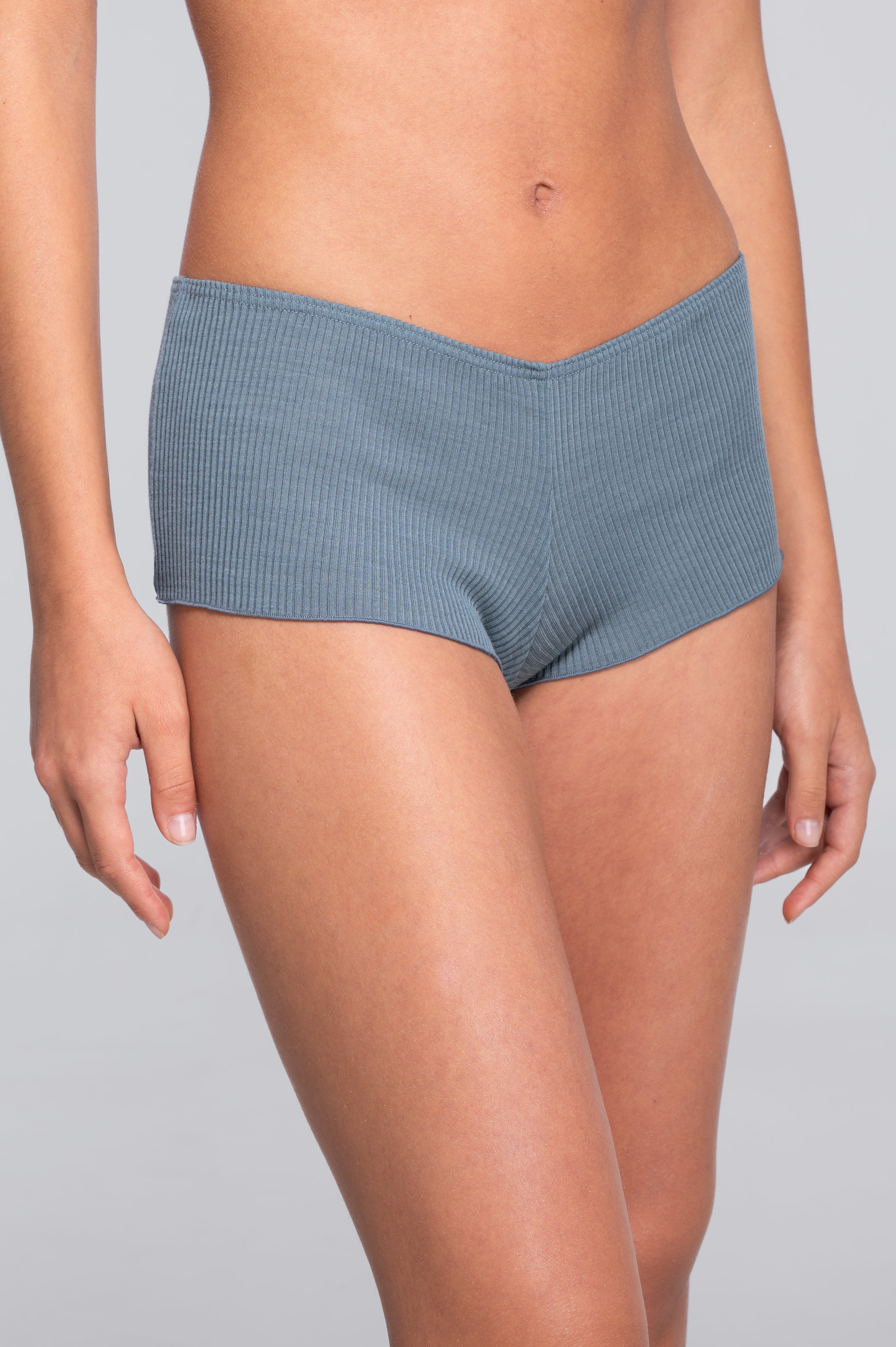 Culotte mi-haute en laine et soie 3441