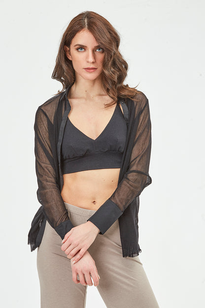 Bralette in Egyptian Makò Cotton 4529 - Oscalito