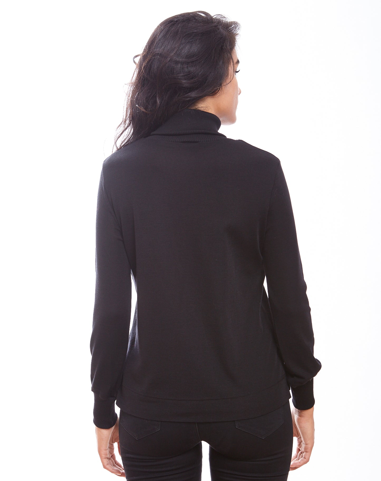 Turtleneck Woman Wool & Silk 4780 - Oscalito