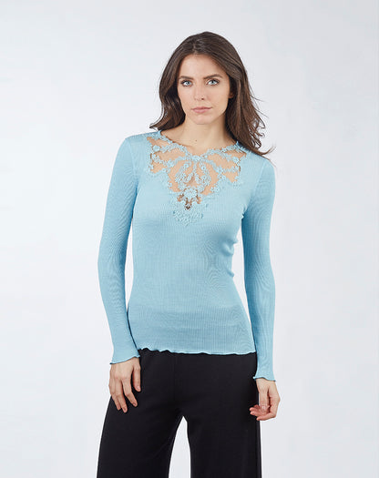 Longsleeves Woman70% Wool , 30% Silk 5462 - Oscalito